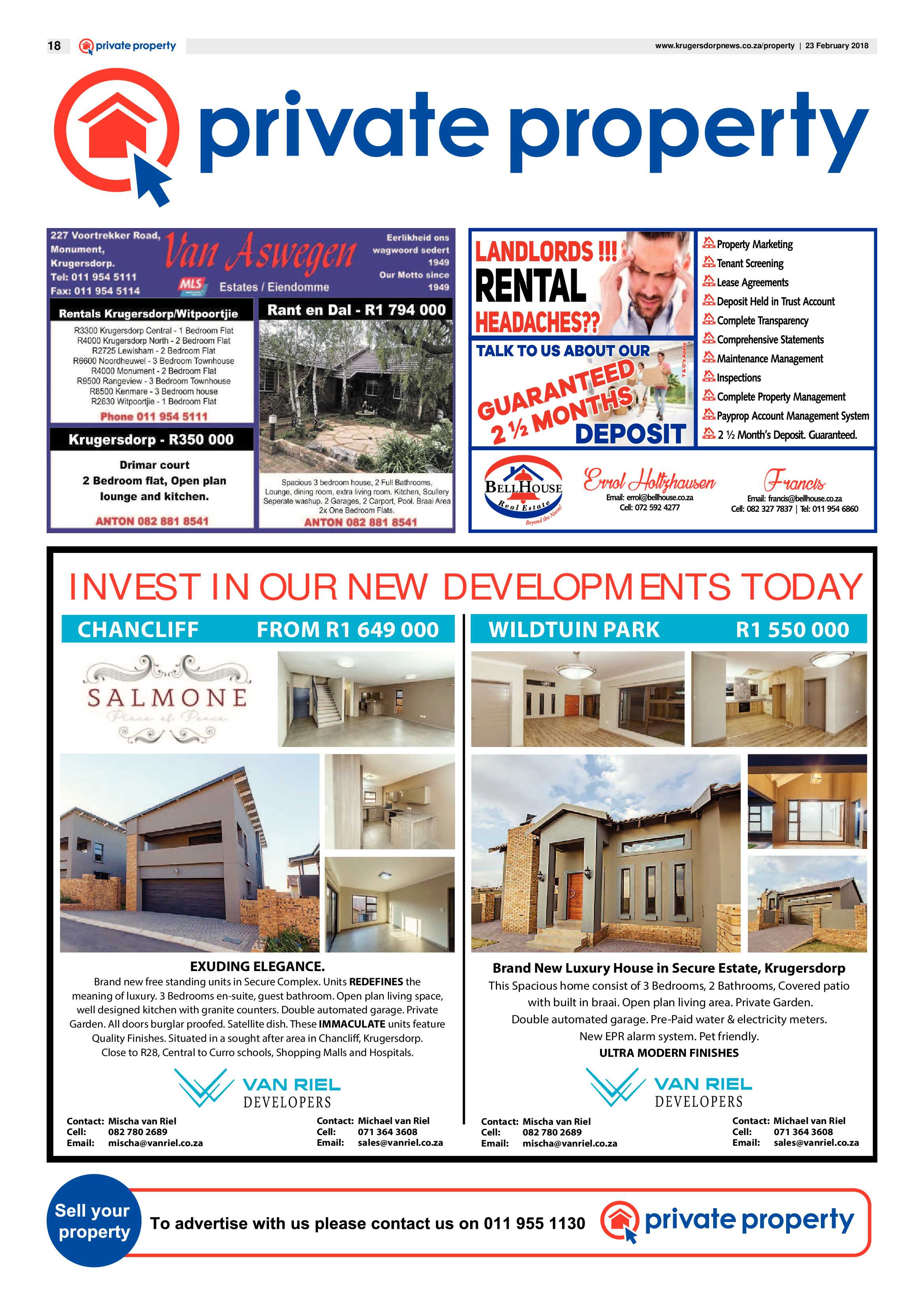 Krugersdorp News 23 February 2018 page 18