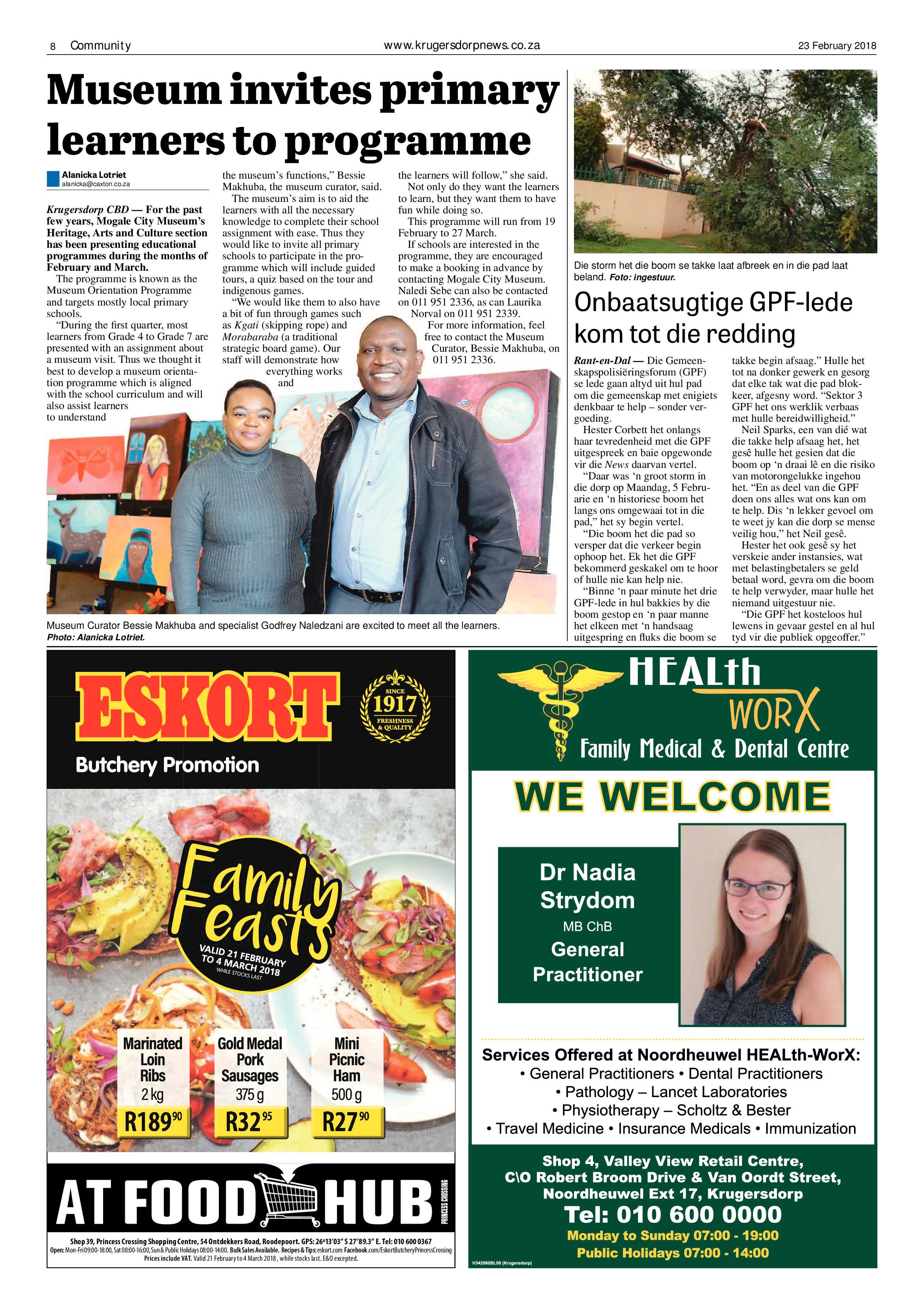 Krugersdorp News 23 February 2018 page 8