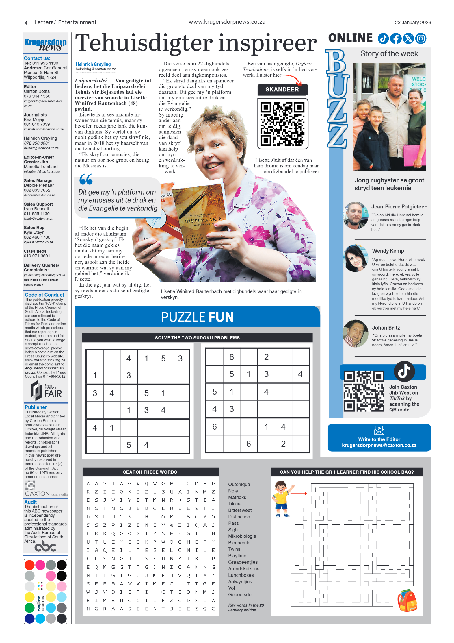 Krugersdorp News 23 January 2026 page 6