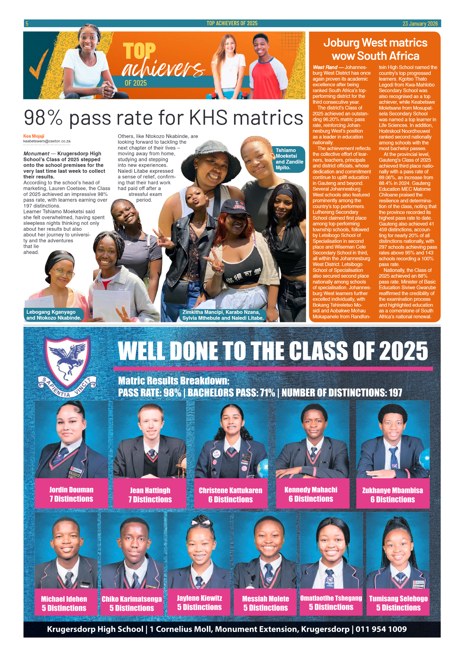 Krugersdorp News 23 January 2026 page 7