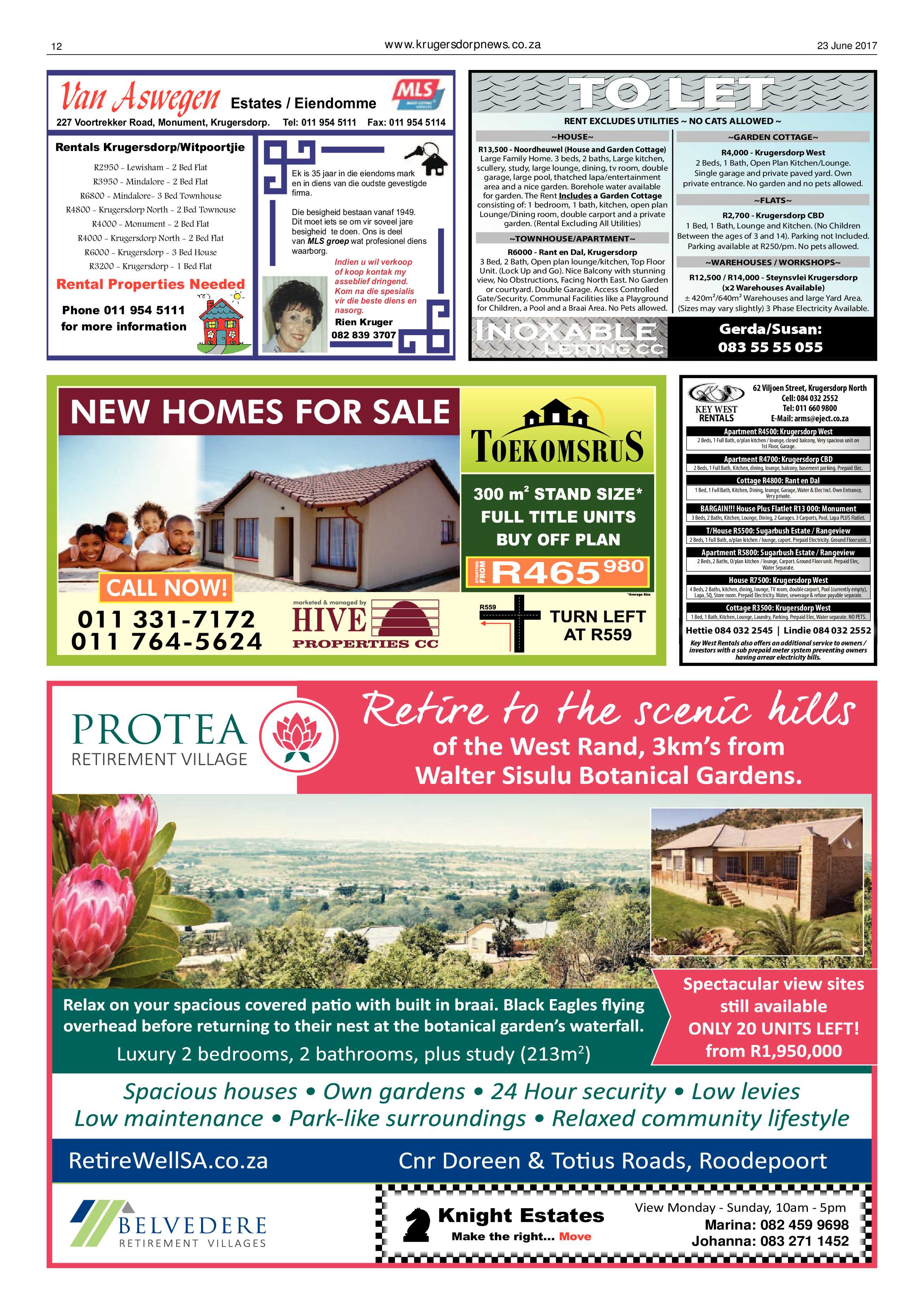 Krugersdorp News 23 June 2017 page 12