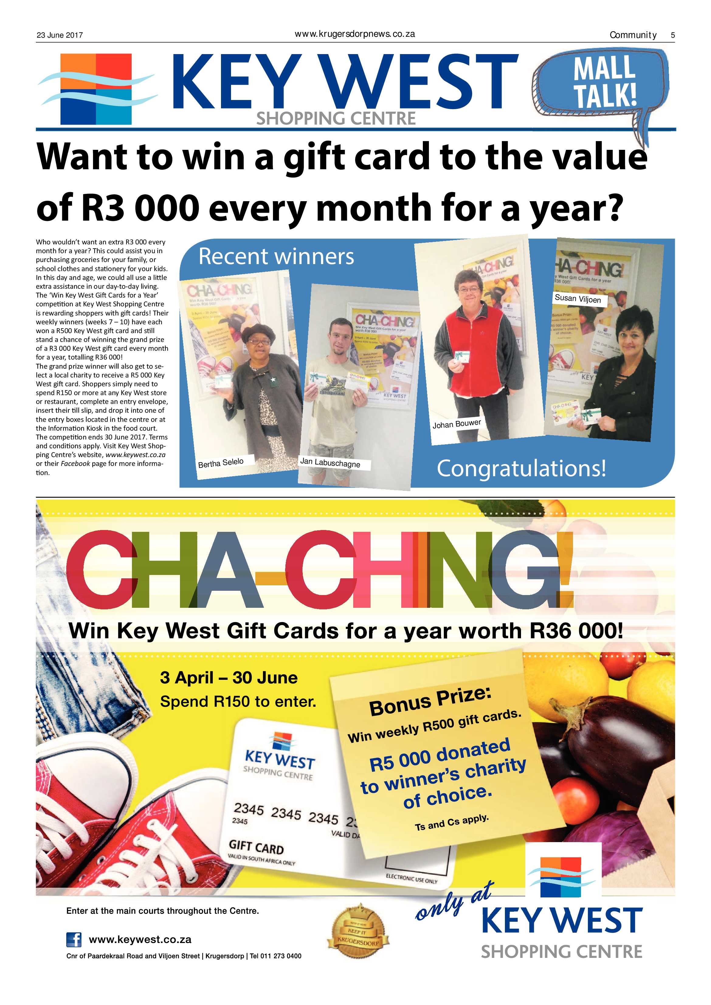 Krugersdorp News 23 June 2017 page 5