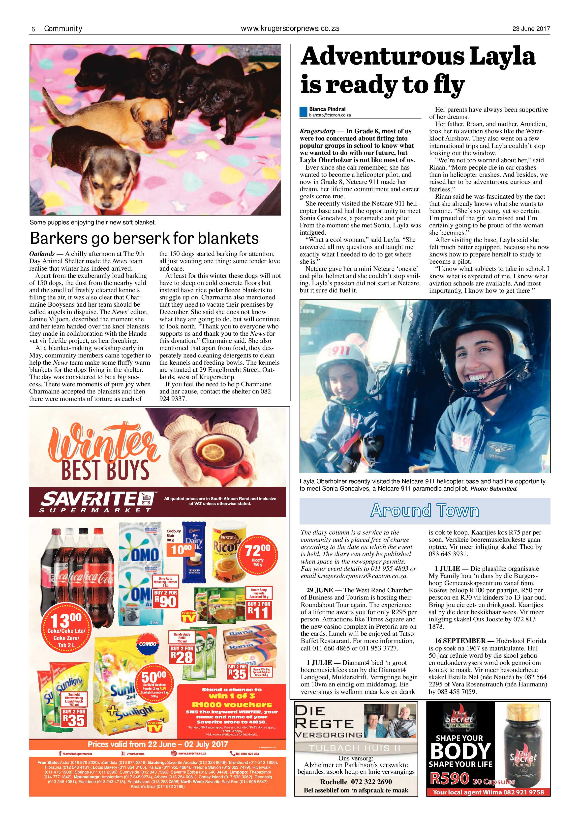 Krugersdorp News 23 June 2017 page 6