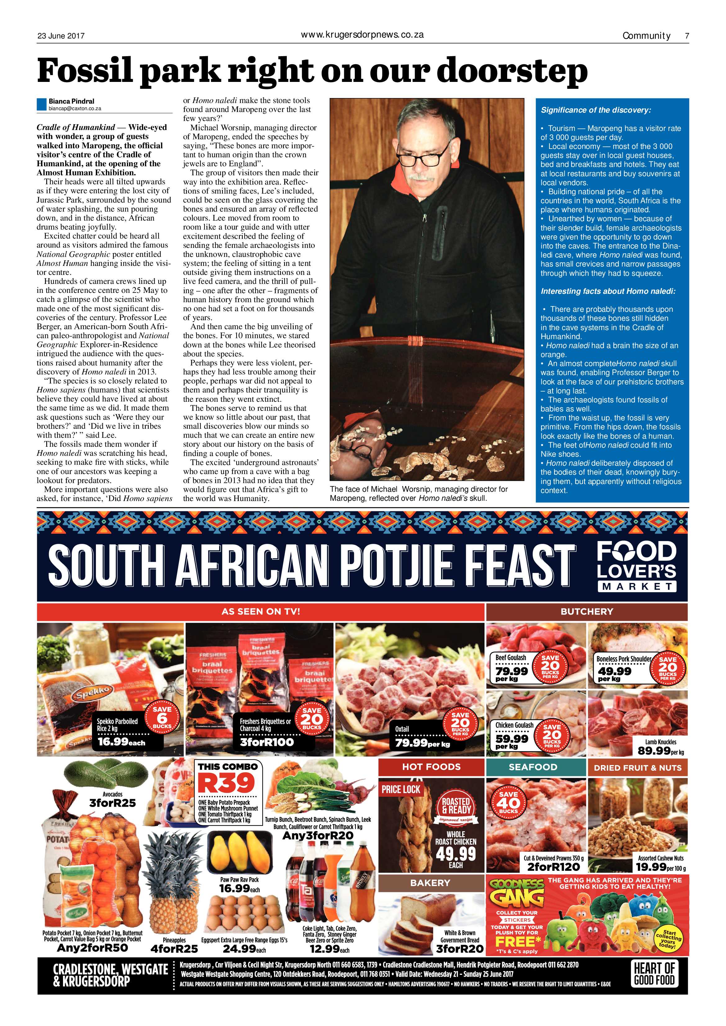 Krugersdorp News 23 June 2017 page 7