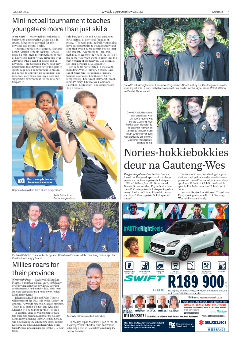 Krugersdorp News 23 June 2023 page 7