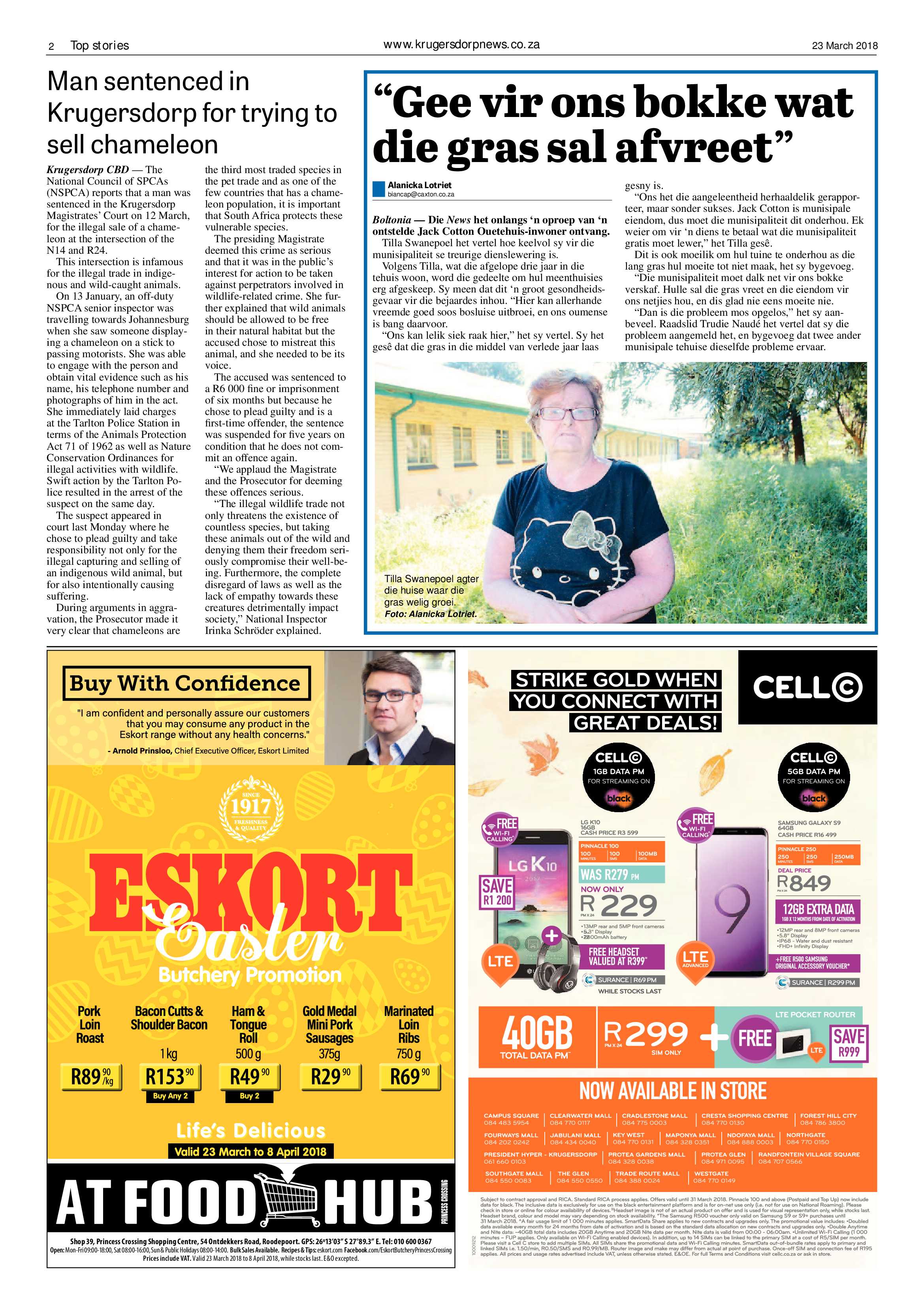 Krugersdorp News 23 March 2018 page 2