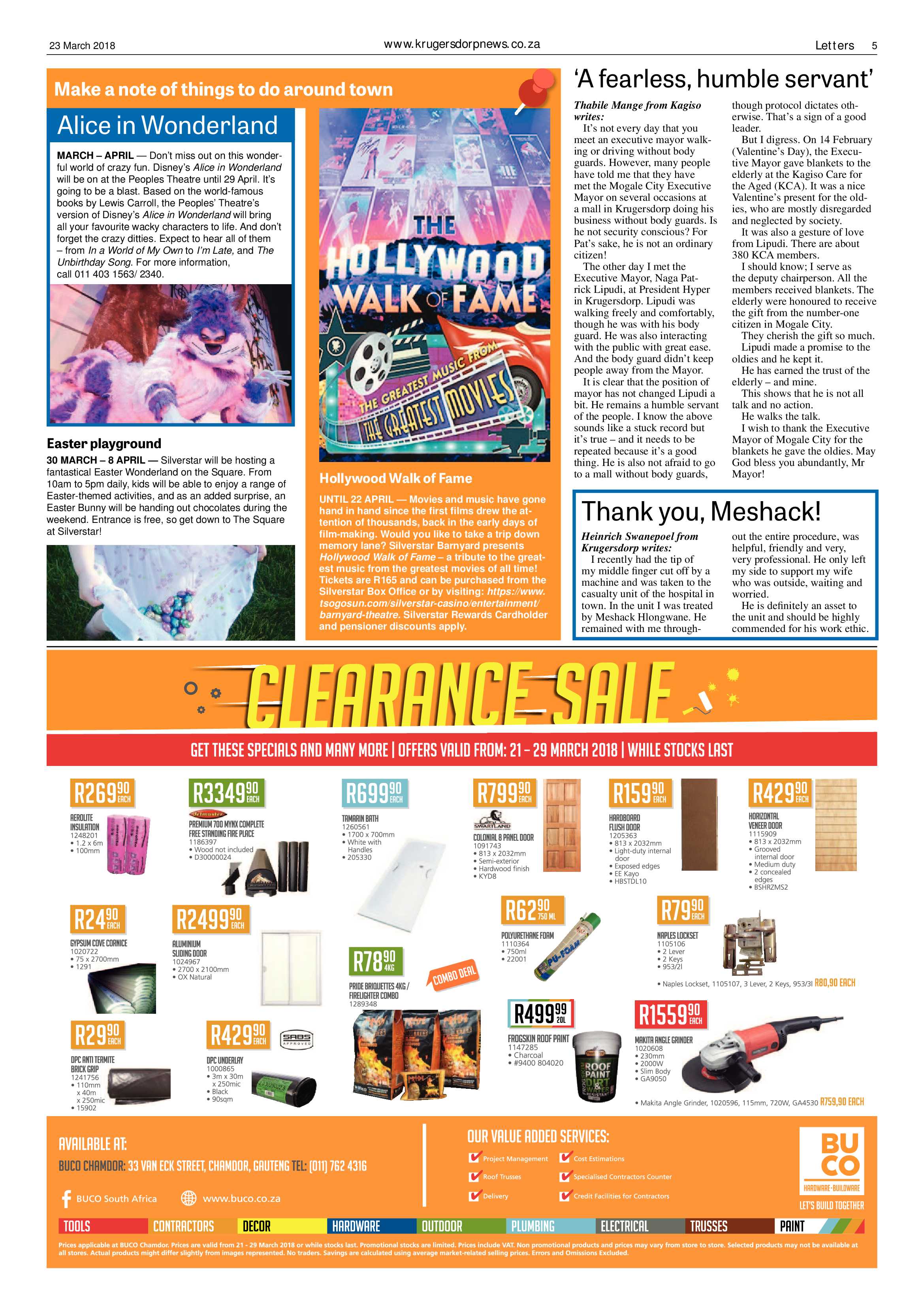 Krugersdorp News 23 March 2018 page 5