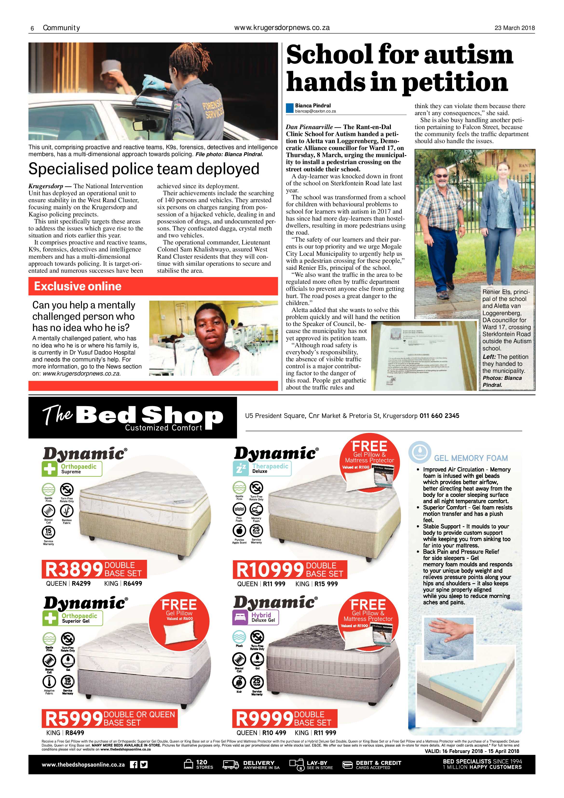 Krugersdorp News 23 March 2018 page 6