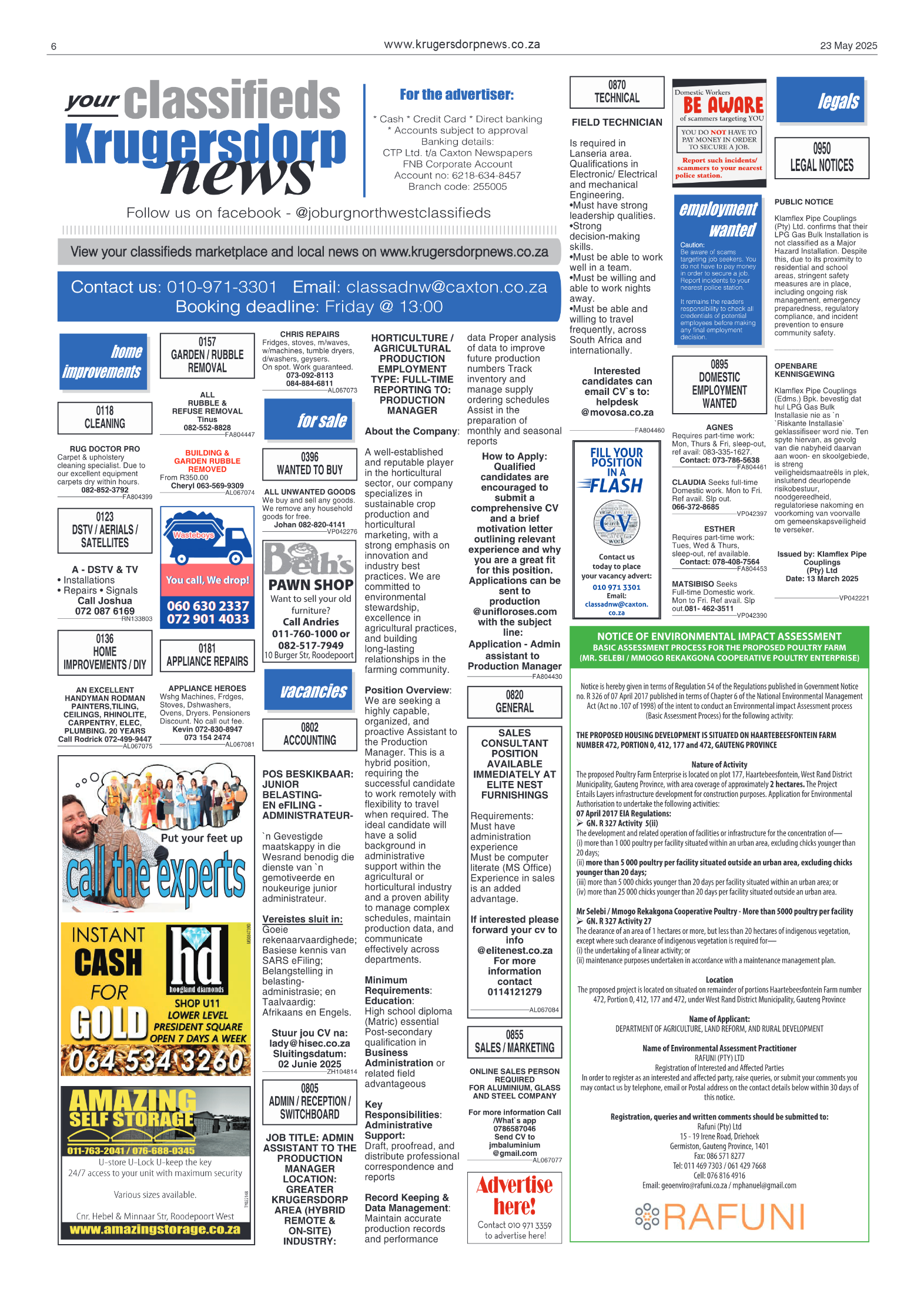 Krugersdorp News 23 May 2025 page 6