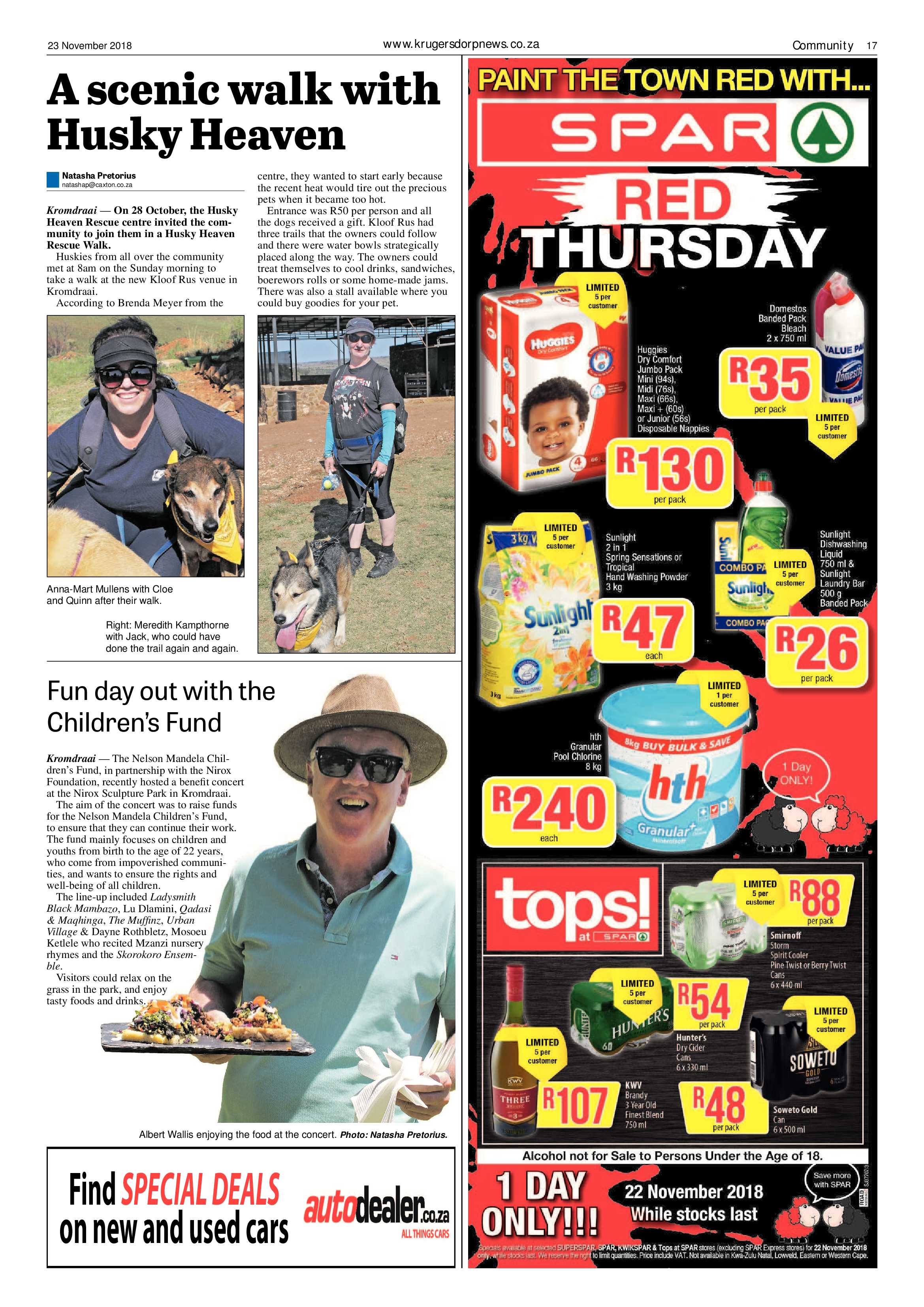 Krugersdorp News 23 November 2018 page 17