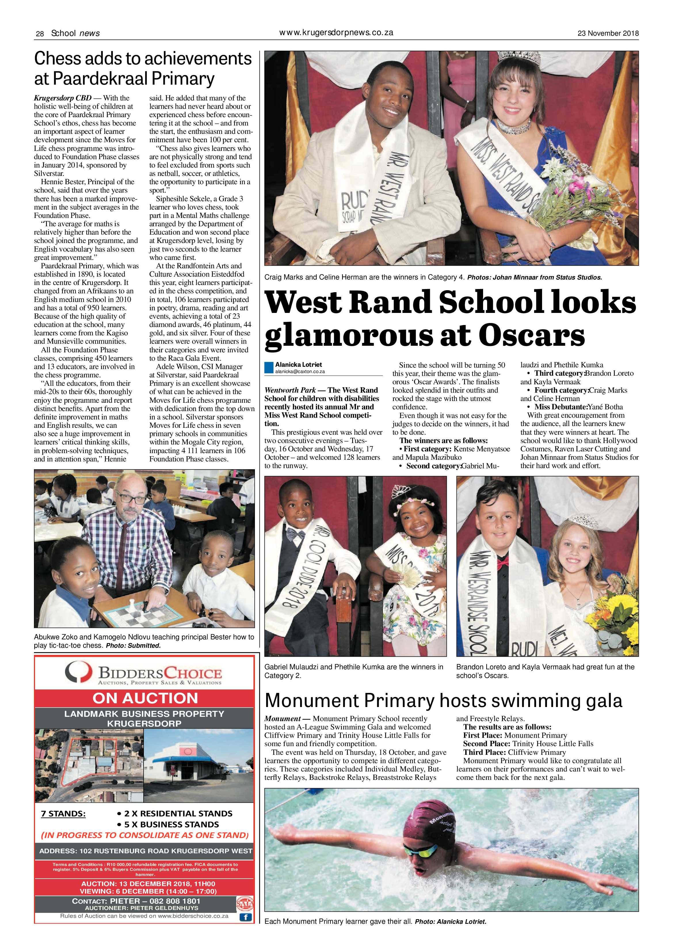 Krugersdorp News 23 November 2018 page 28