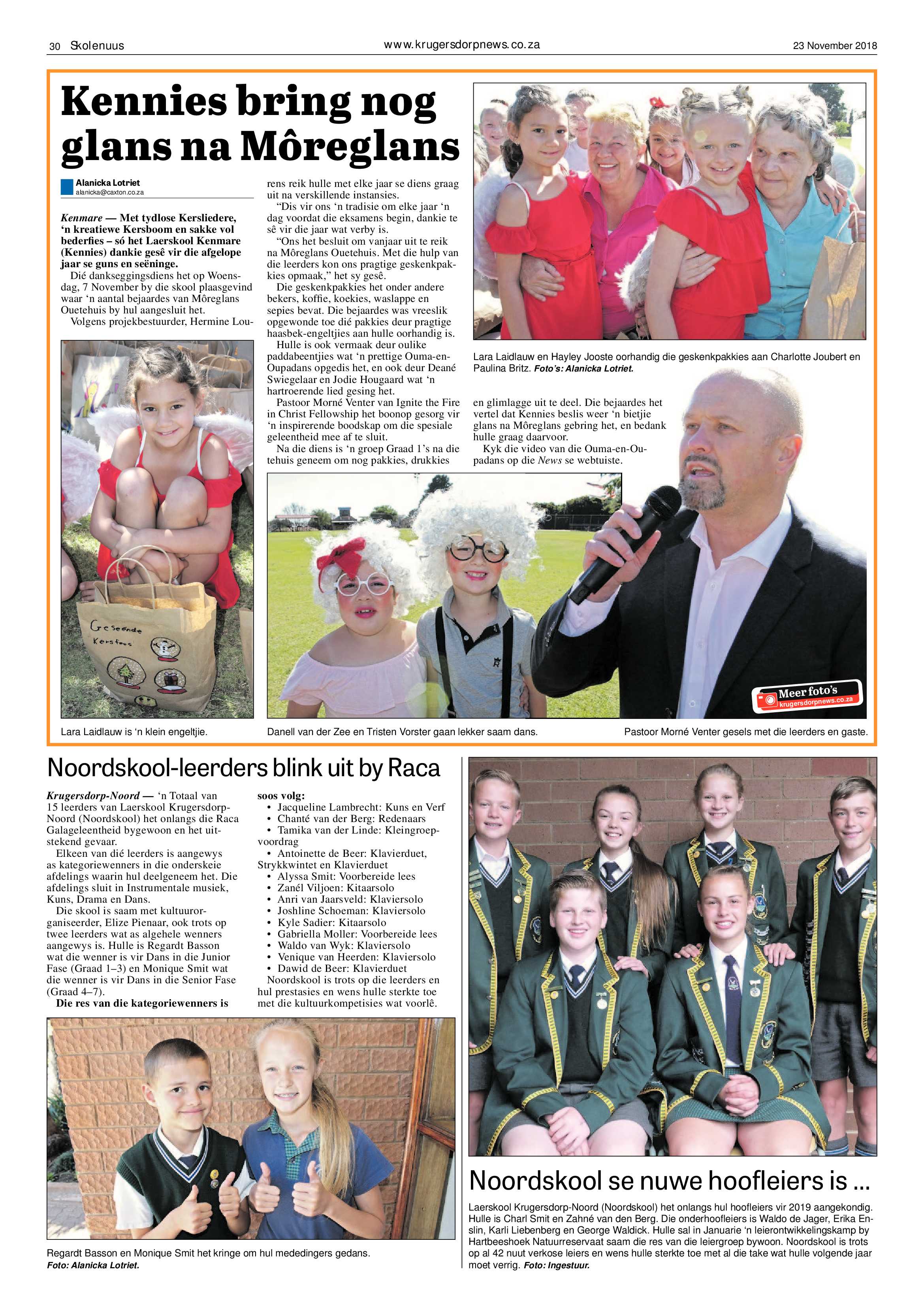Krugersdorp News 23 November 2018 page 30