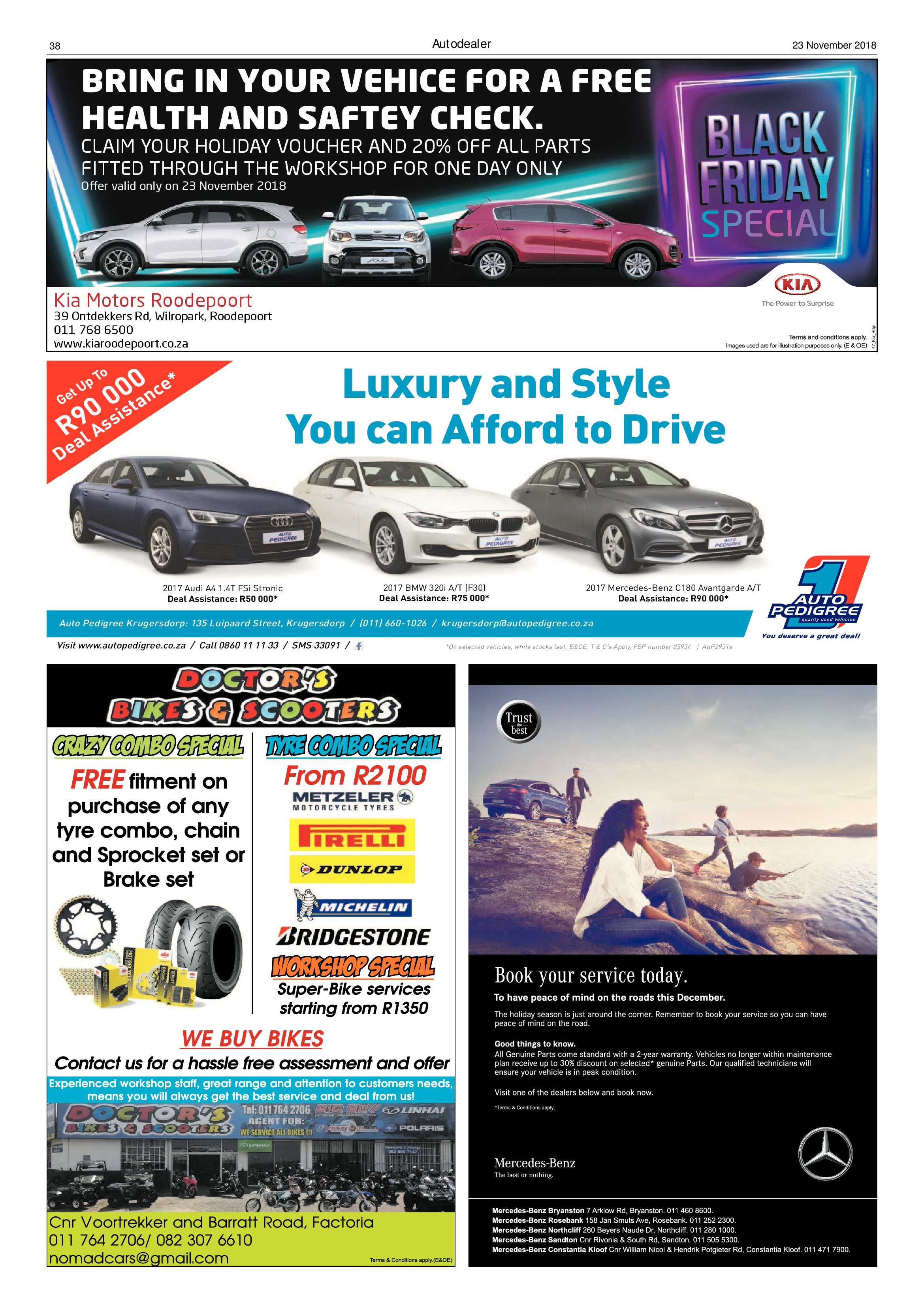 Krugersdorp News 23 November 2018 page 38
