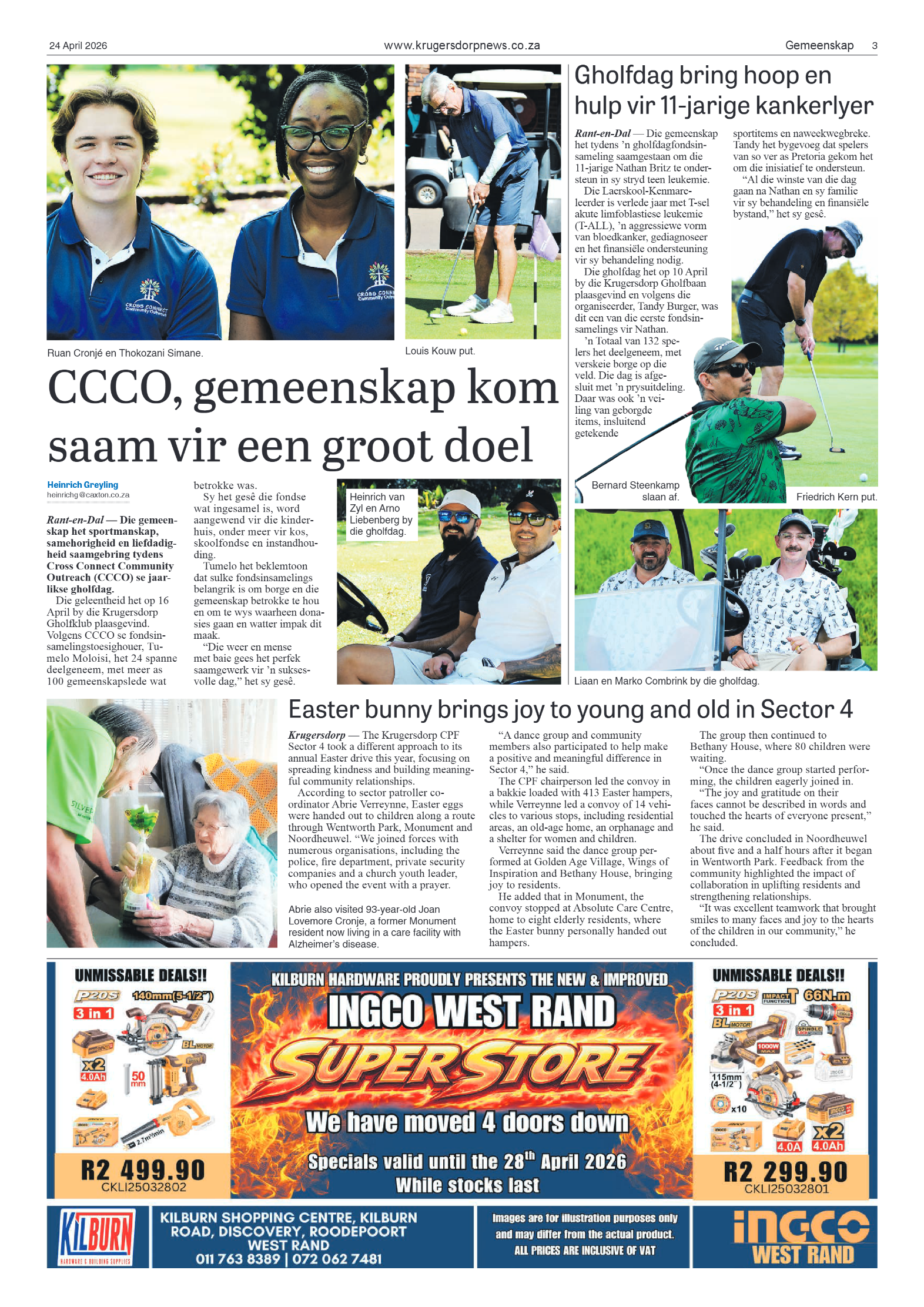 Krugersdorp News 24 April 2026 page 3
