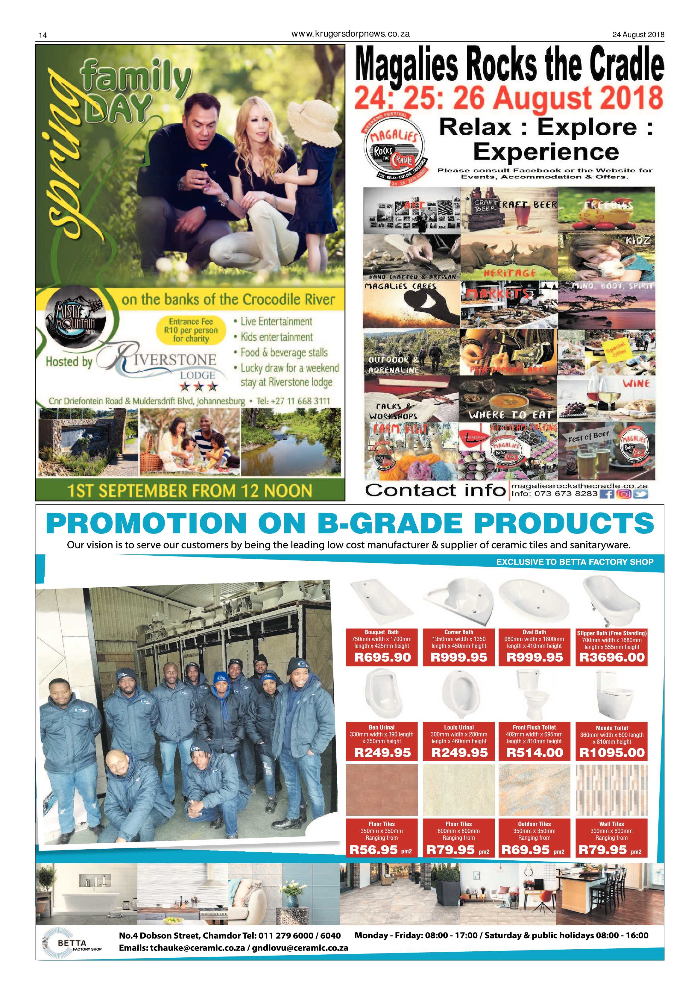 Krugersdorp News 24 August 2018 page 14