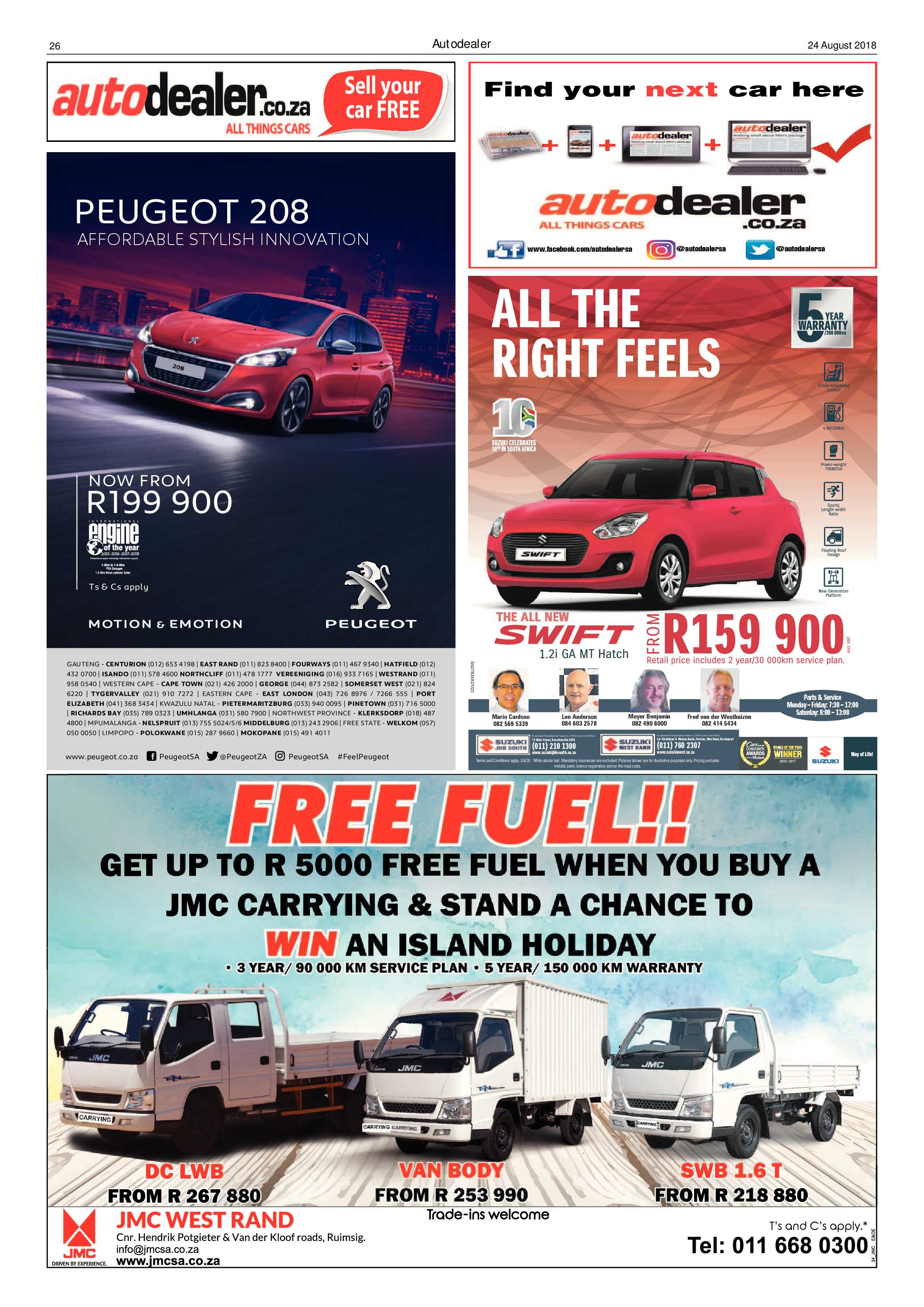 Krugersdorp News 24 August 2018 page 26