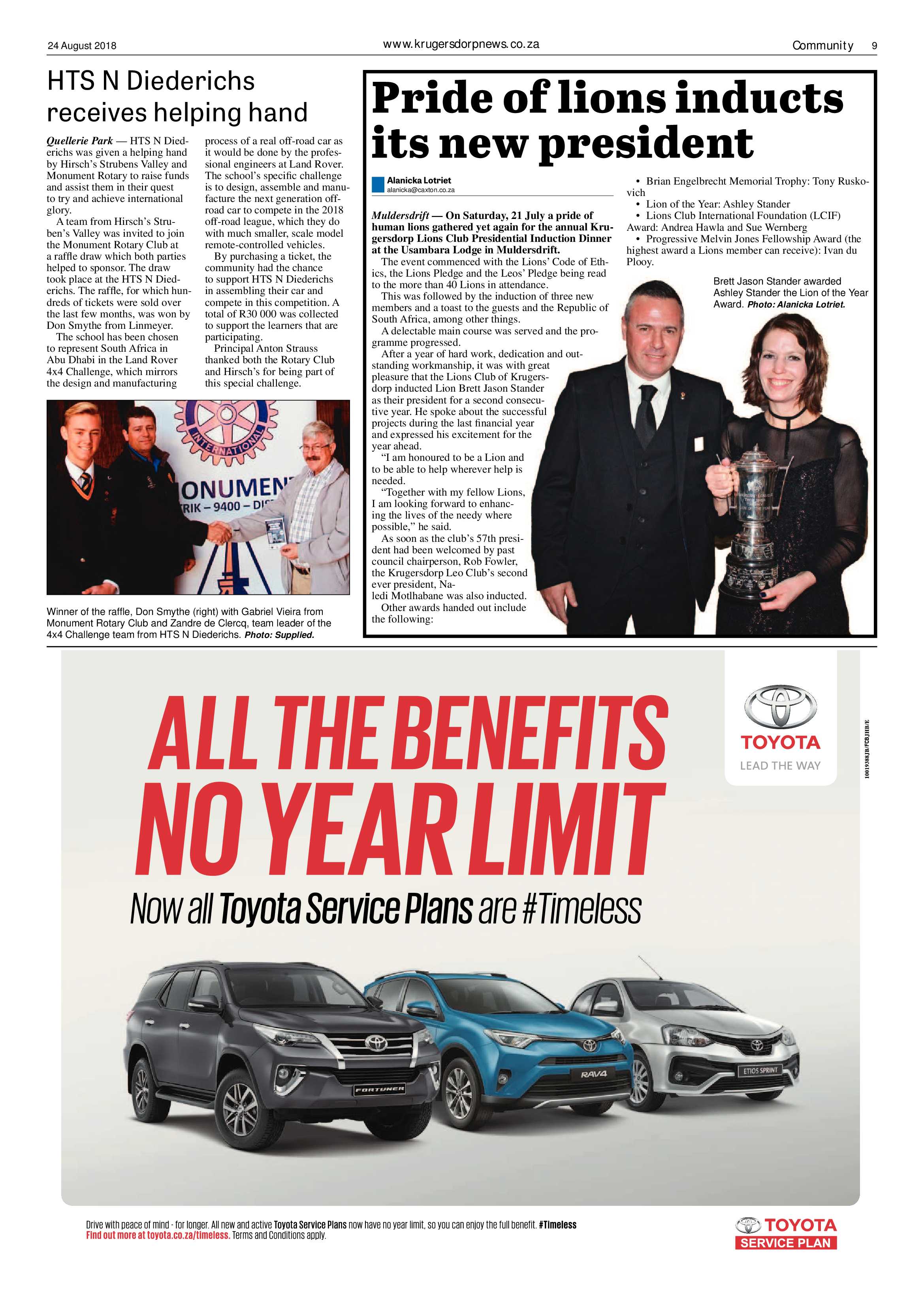 Krugersdorp News 24 August 2018 page 9