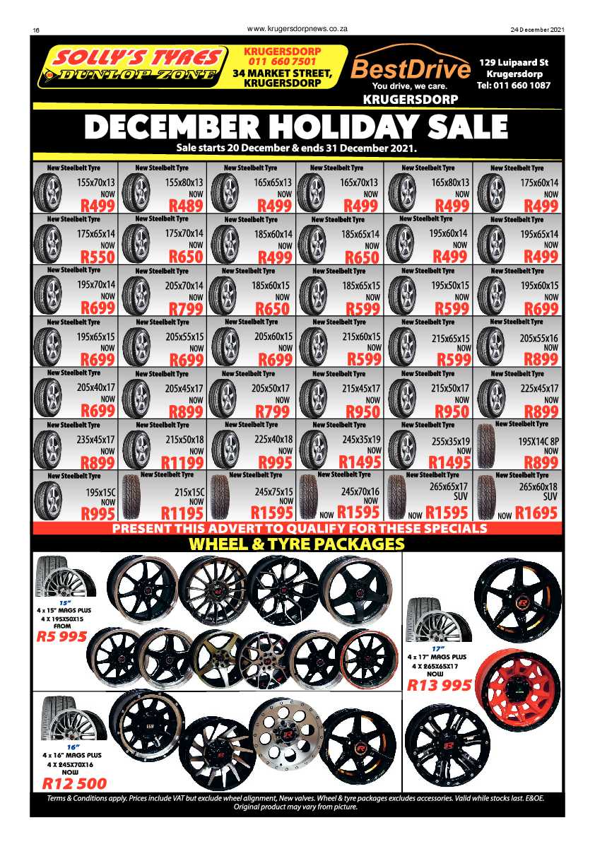 Krugersdorp News 24 December 2021 page 16