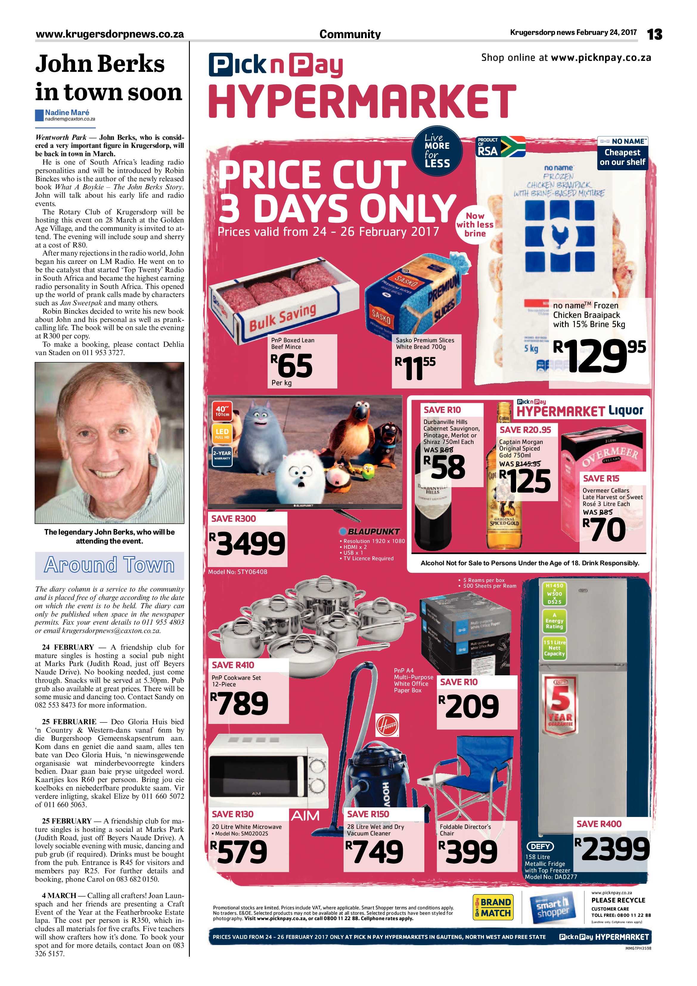 Krugersdorp News 24 February 2017 page 13
