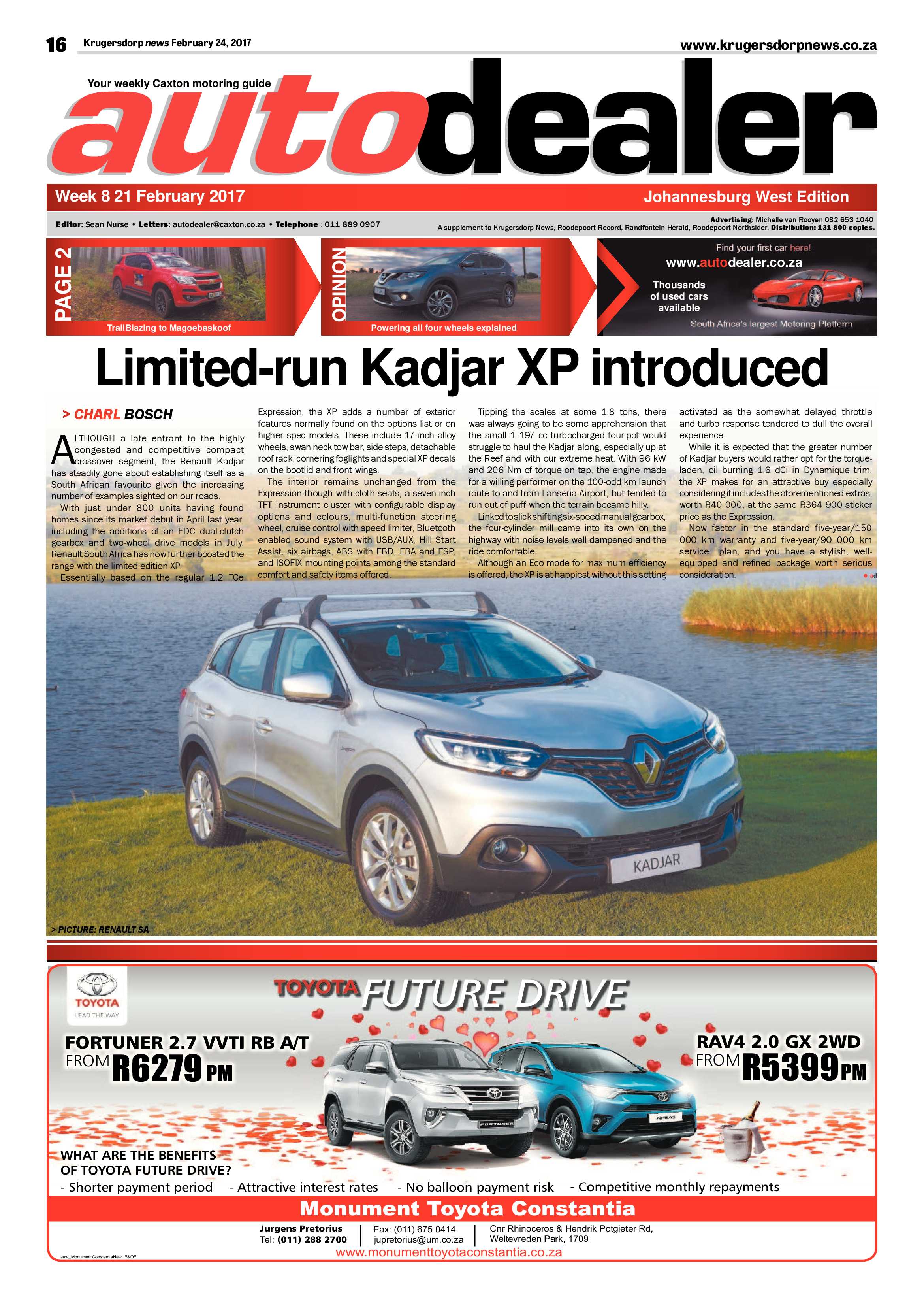 Krugersdorp News 24 February 2017 page 16
