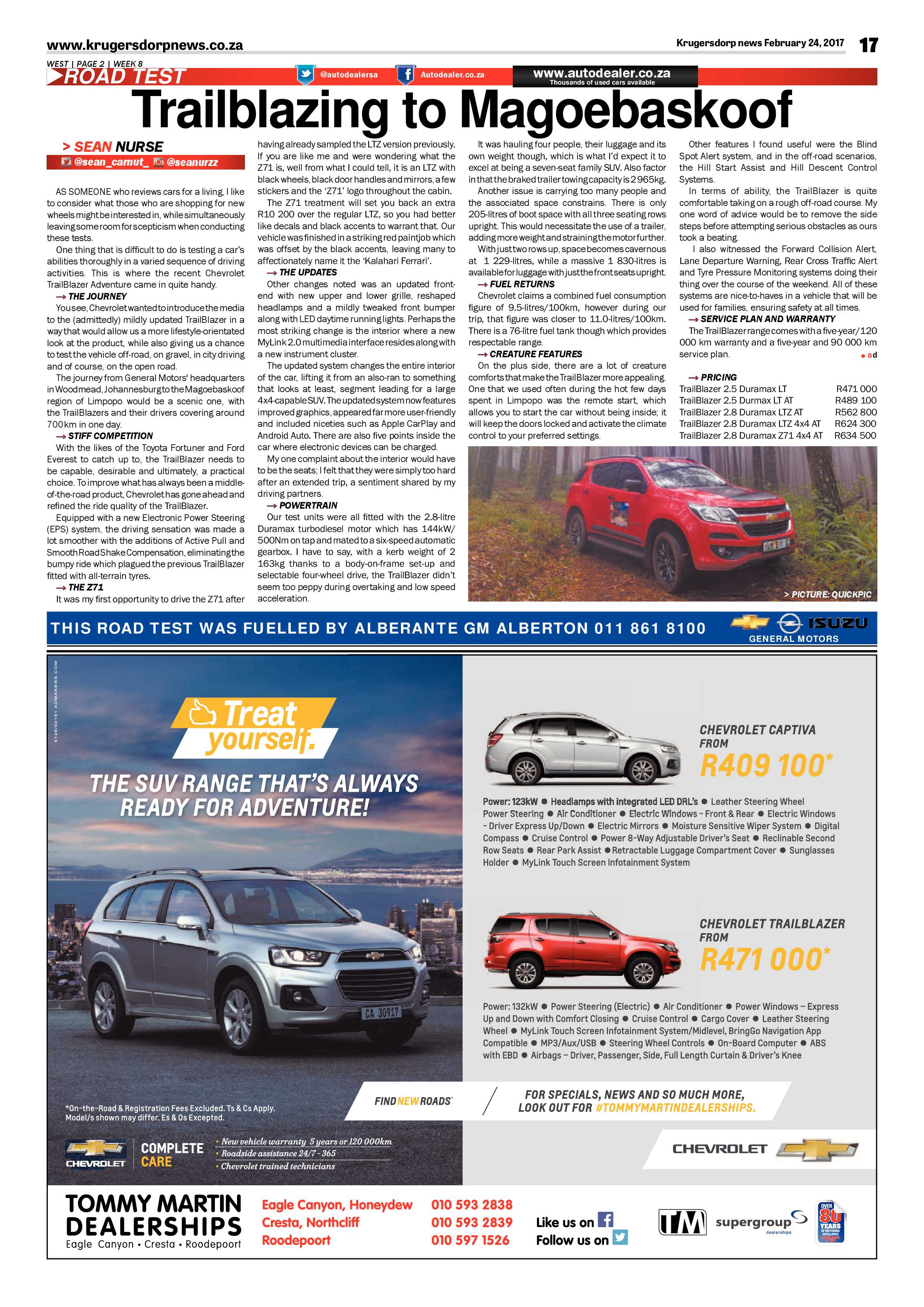Krugersdorp News 24 February 2017 page 17