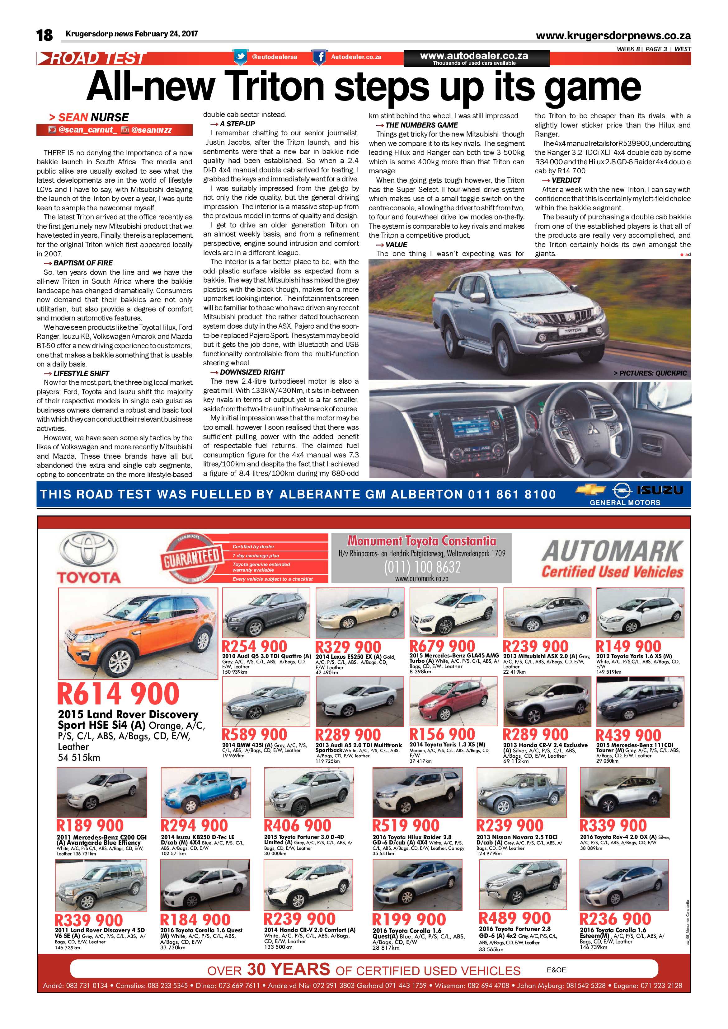 Krugersdorp News 24 February 2017 page 18