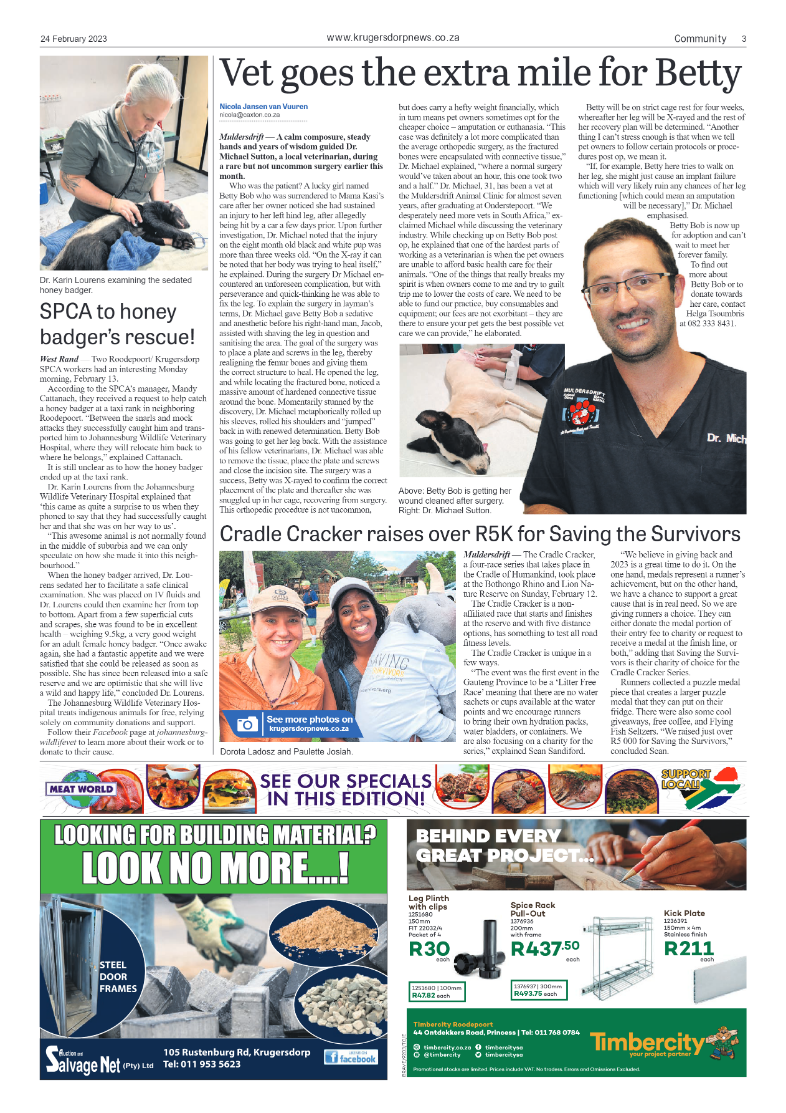 Krugersdorp News 24 February 2023 page 3
