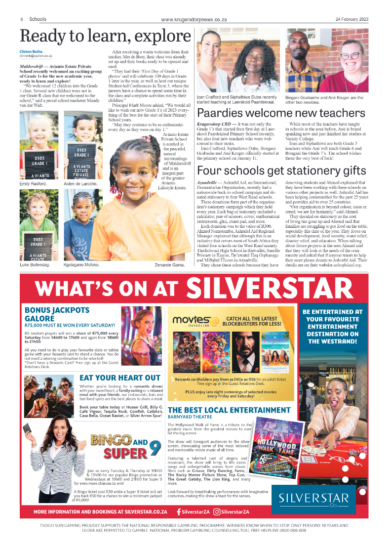 Krugersdorp News 24 February 2023 page 6