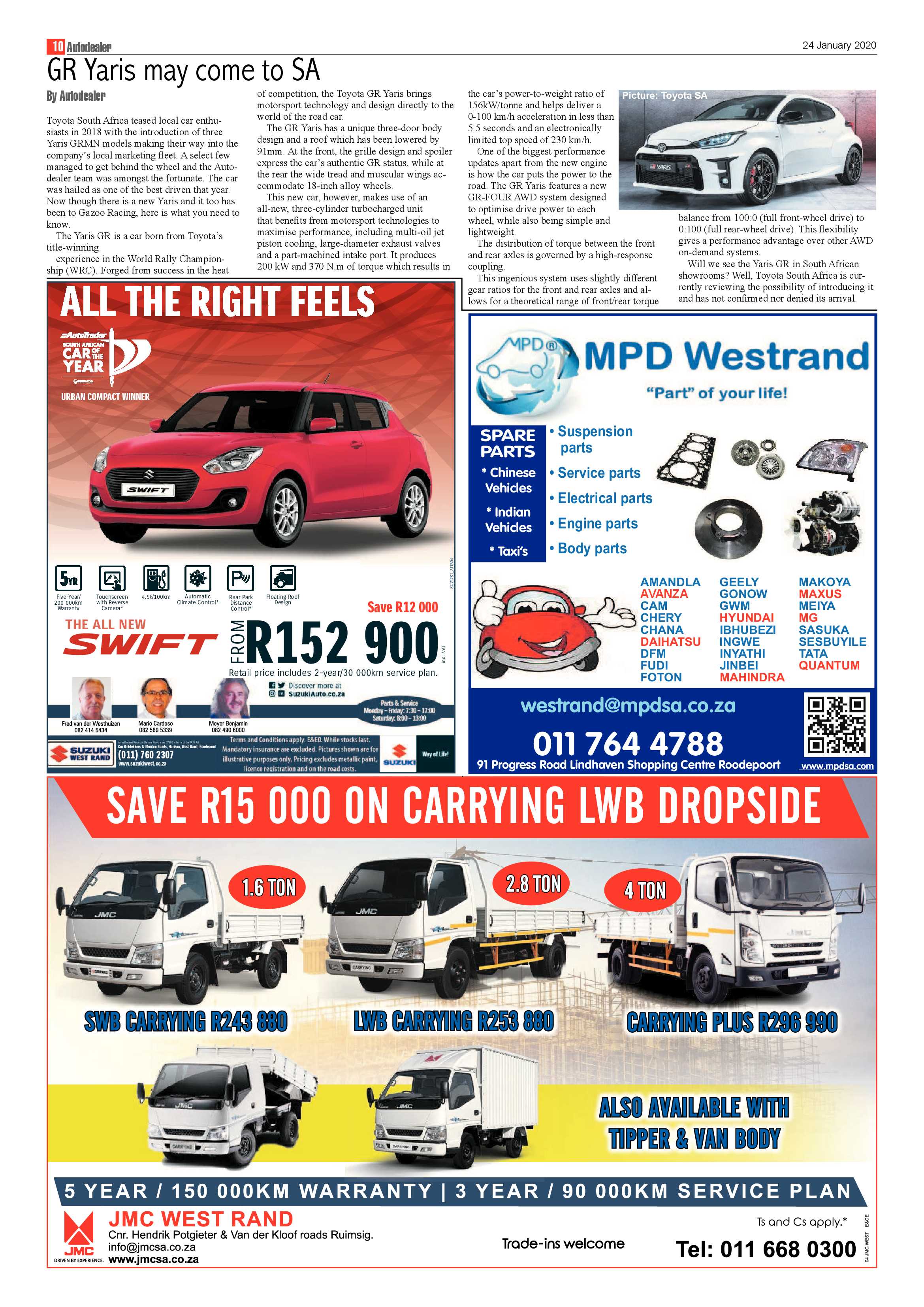 Krugersdorp News 24 January 2020 page 10