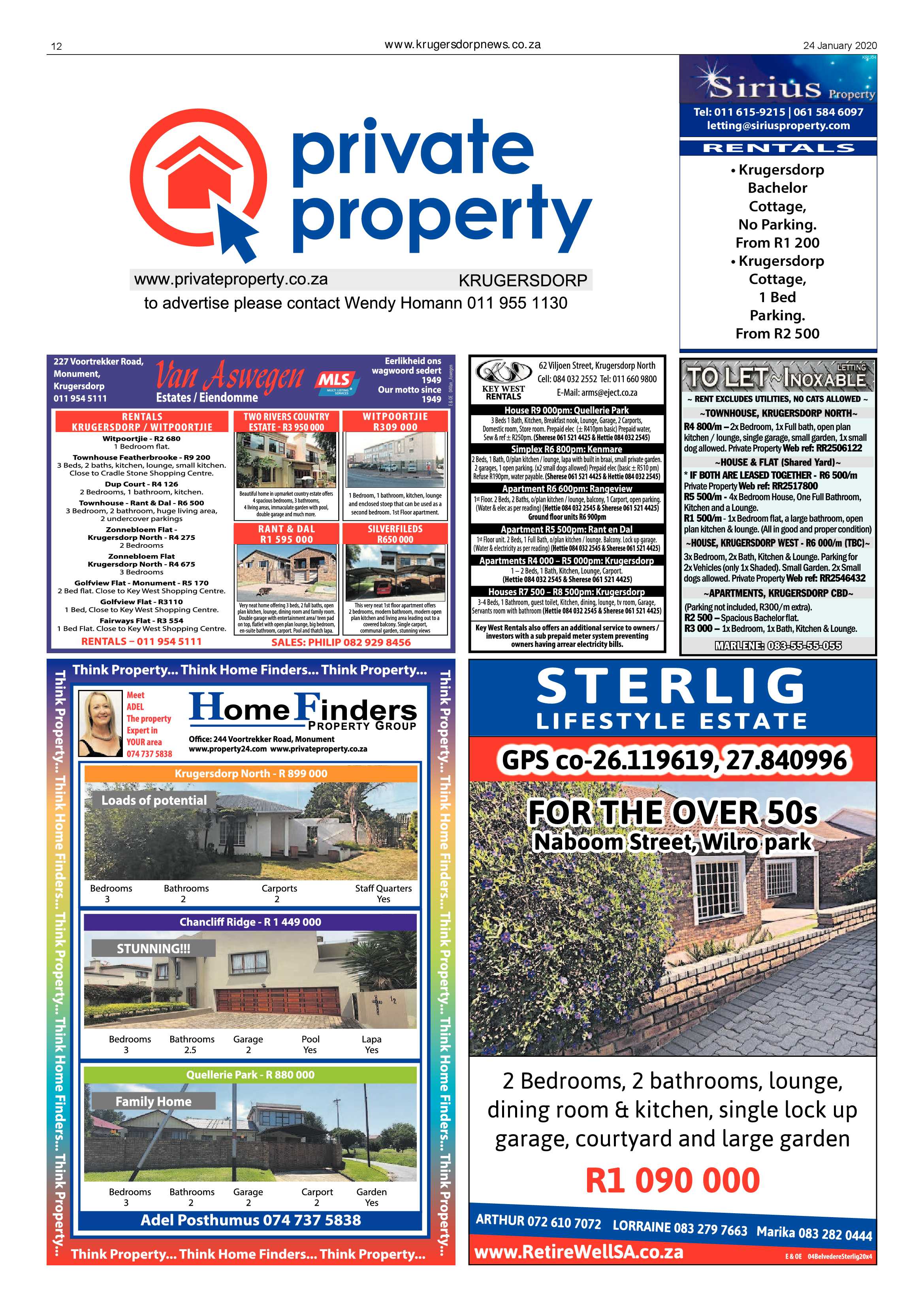 Krugersdorp News 24 January 2020 page 12