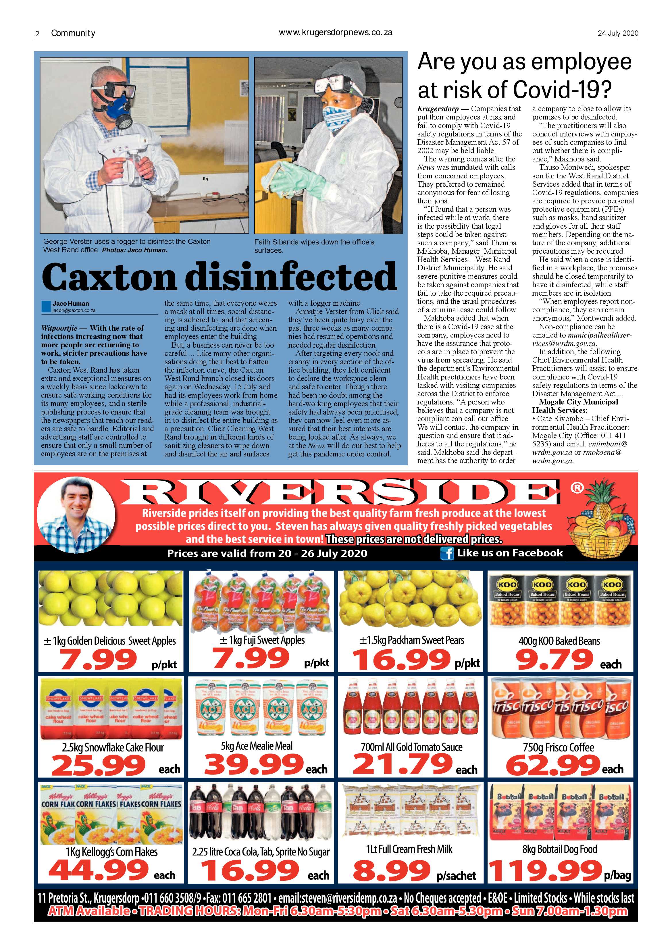 Krugersdorp News 24 July 2020 page 2