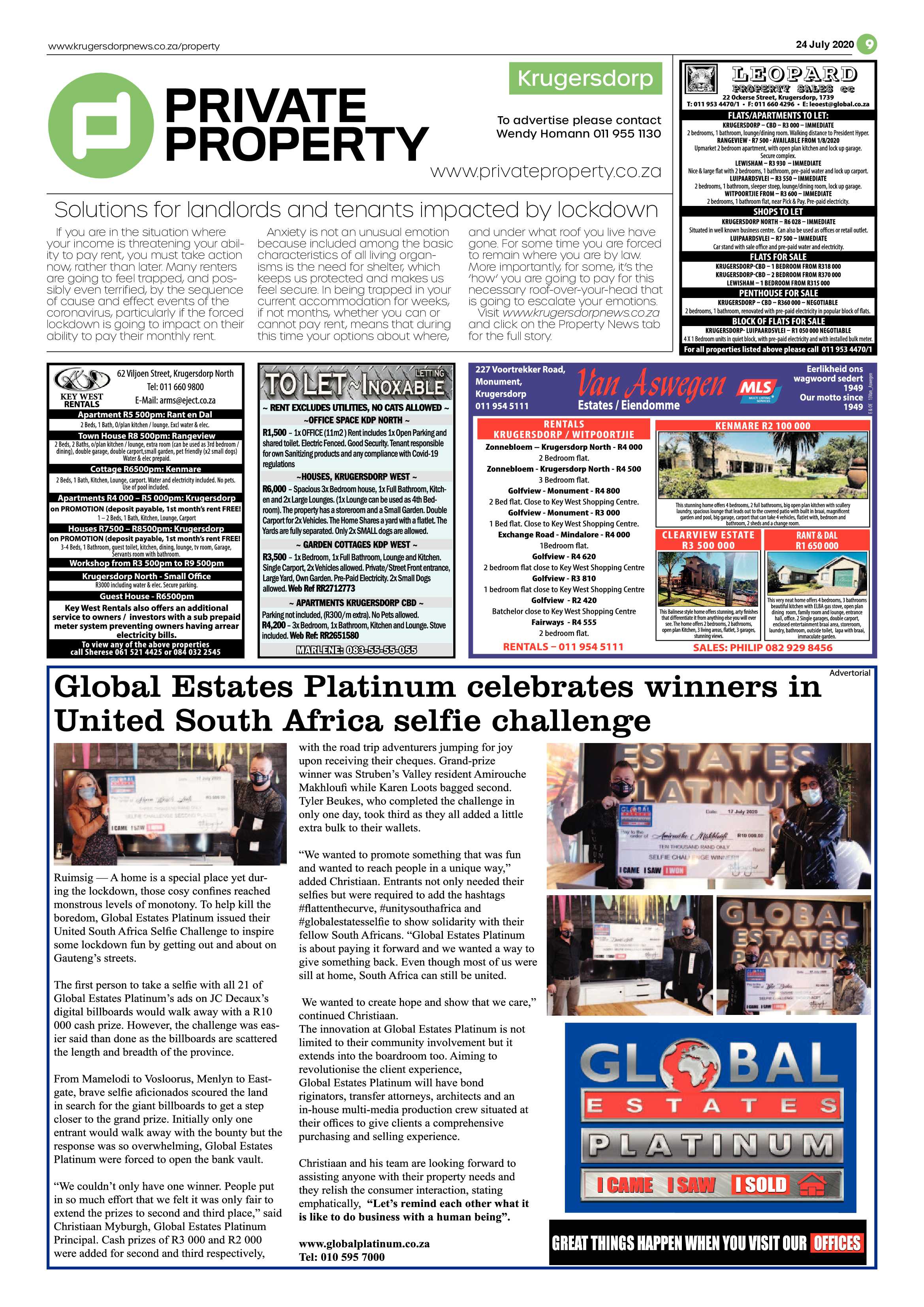 Krugersdorp News 24 July 2020 page 9