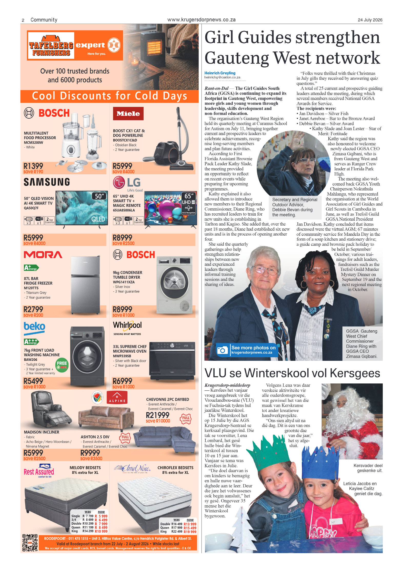 Krugersdorp News 24 July 2026 page 2