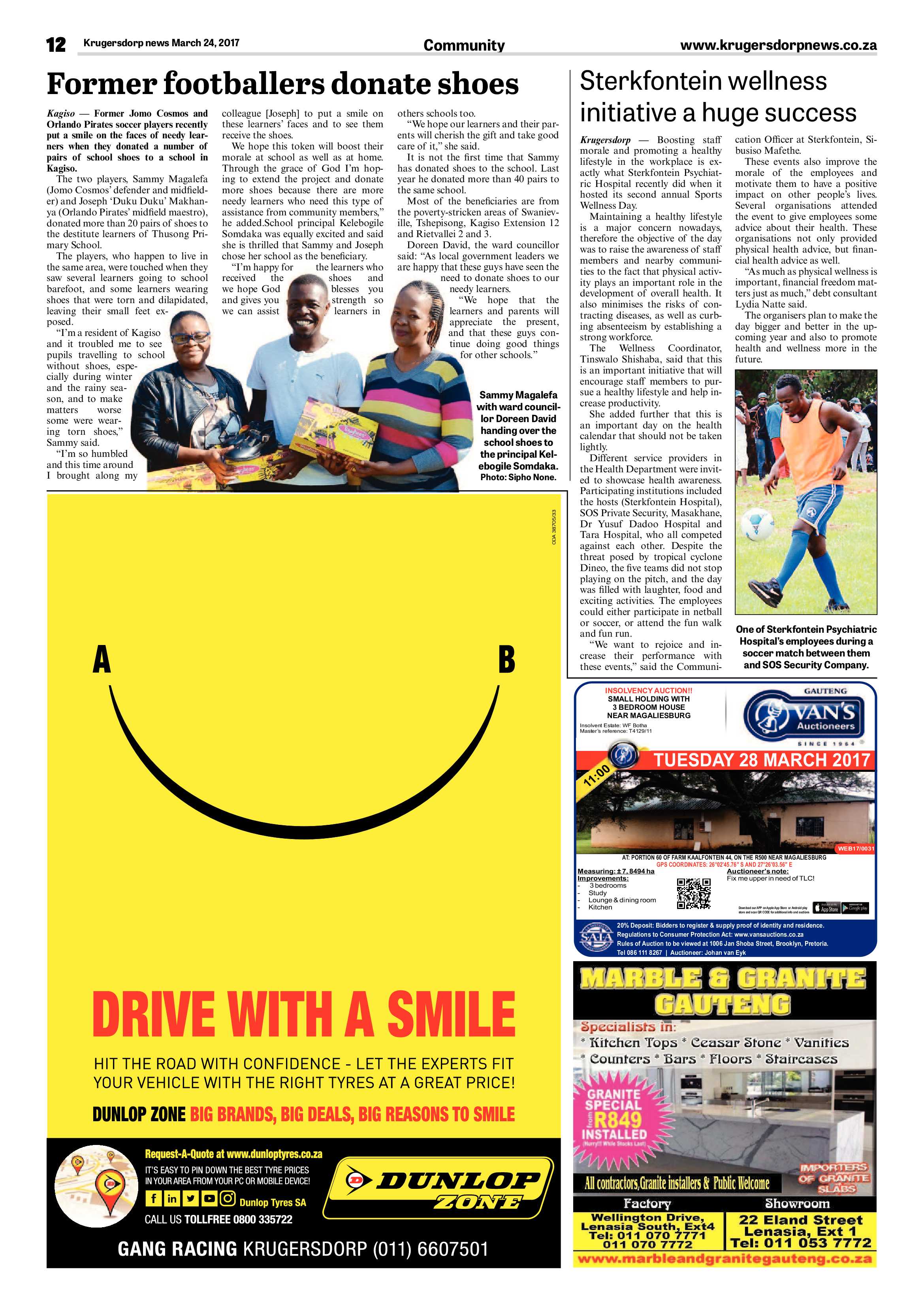 Krugersdorp News 24 March 2017 page 12