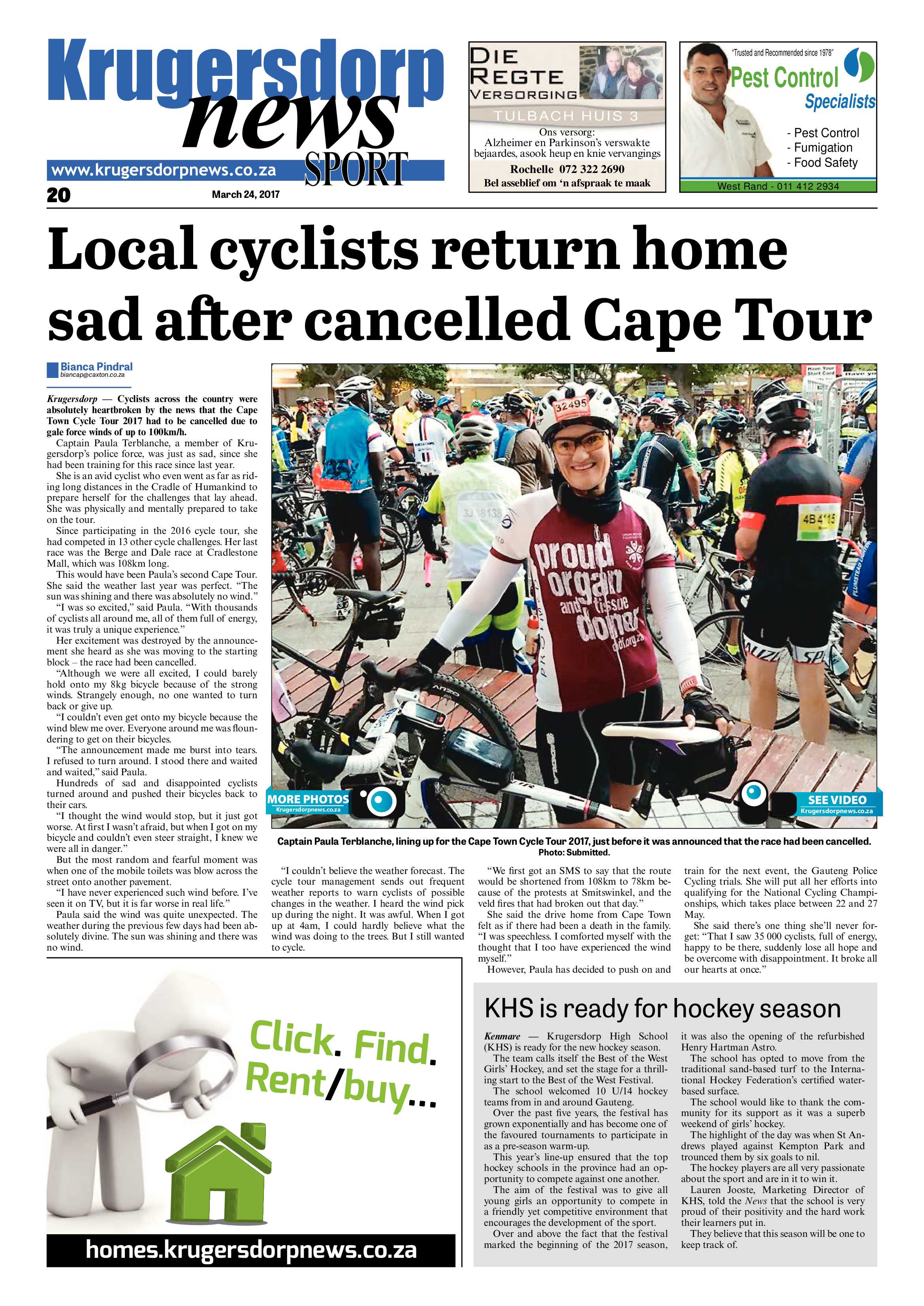 Krugersdorp News 24 March 2017 page 20
