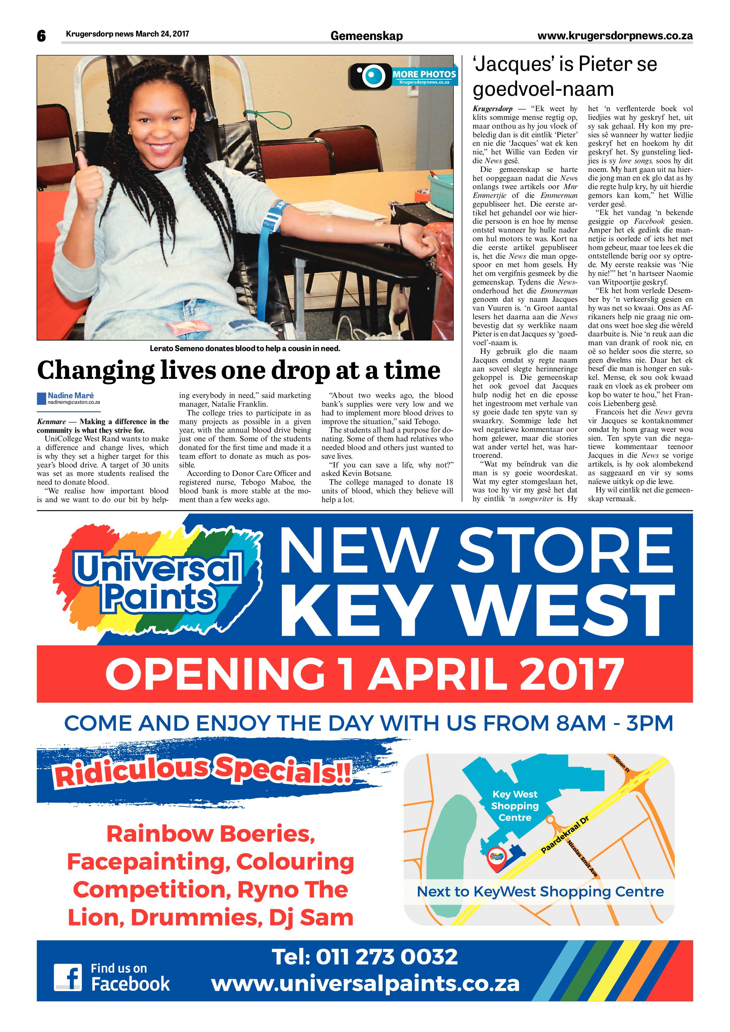 Krugersdorp News 24 March 2017 page 6