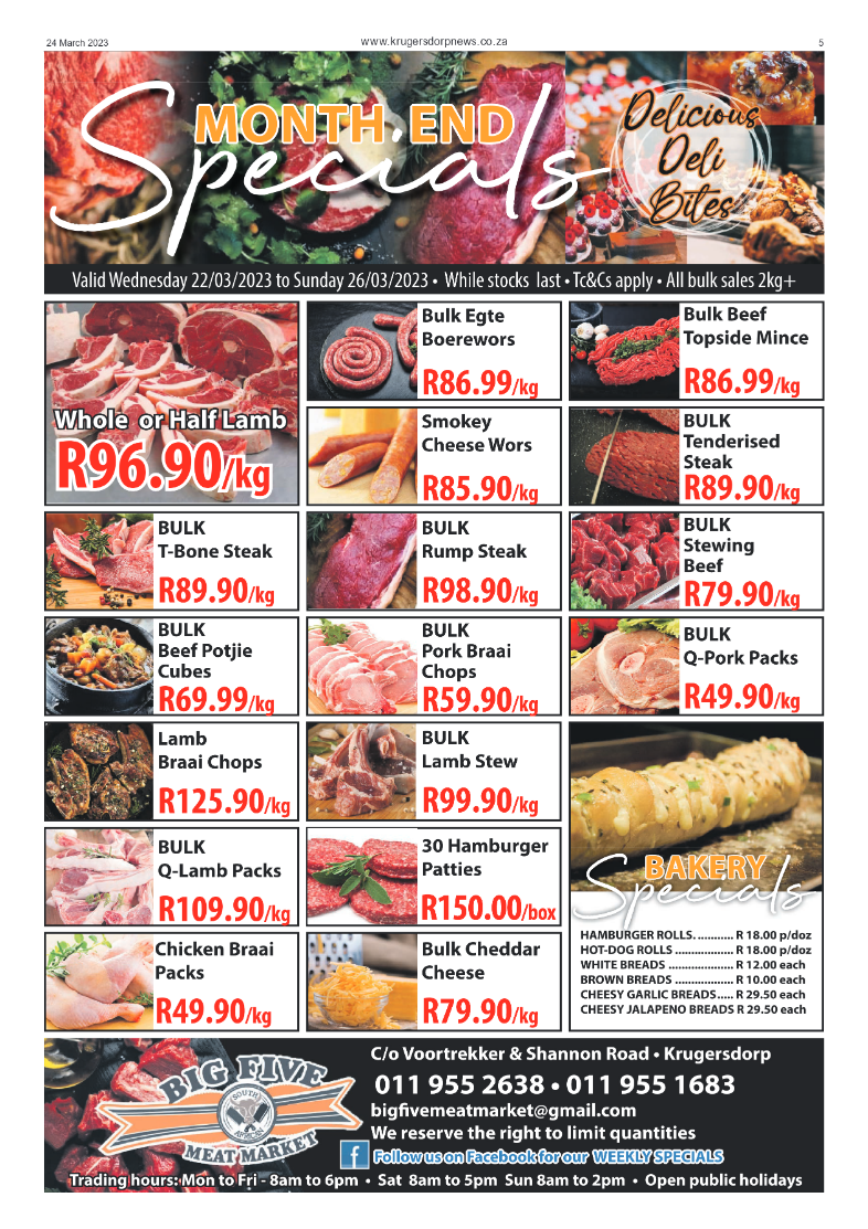 Krugersdorp News 24 March 2023 page 5