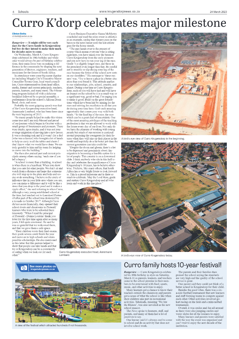 Krugersdorp News 24 March 2023 page 6