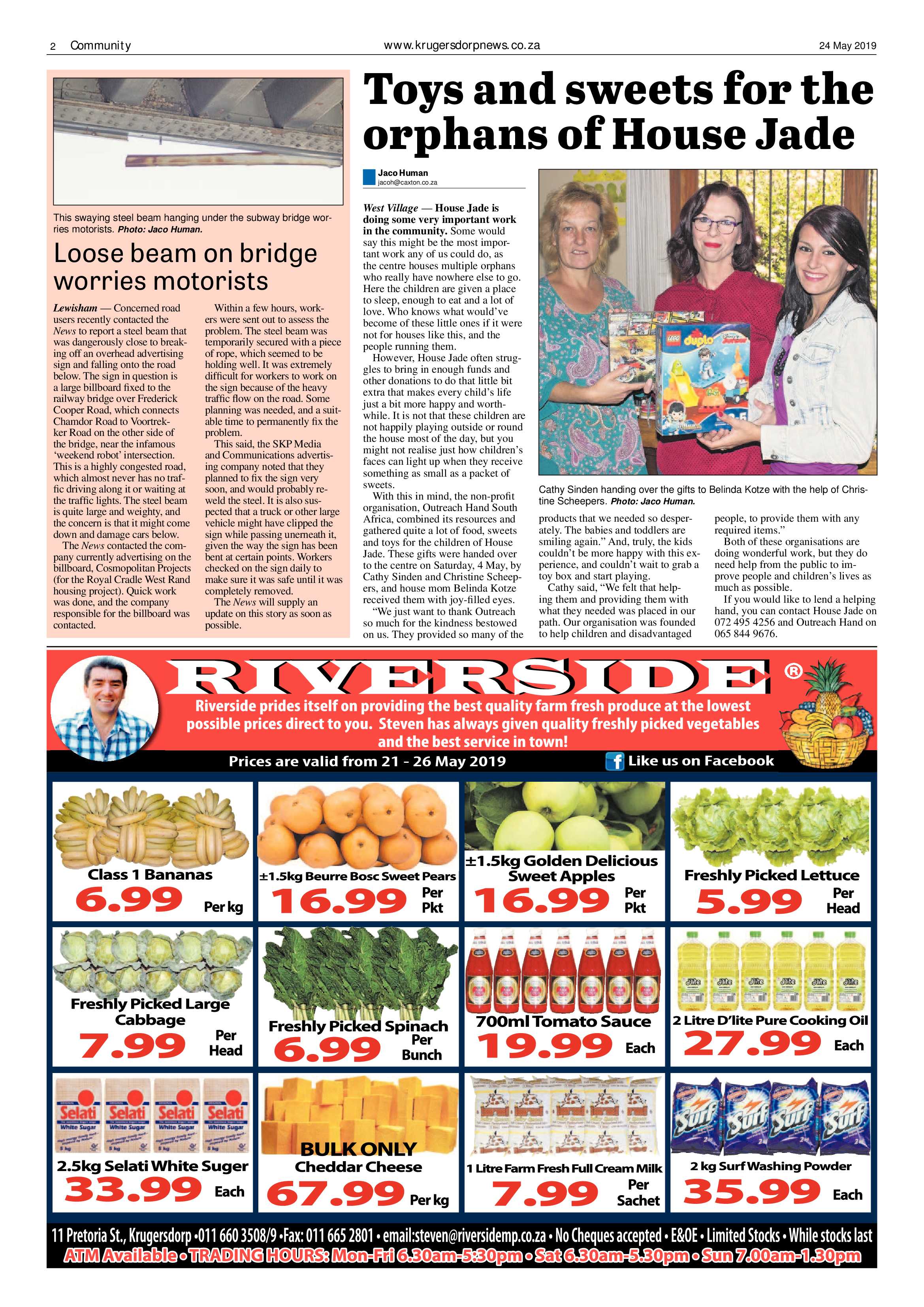 Krugersdorp News 24 May 2019 page 2