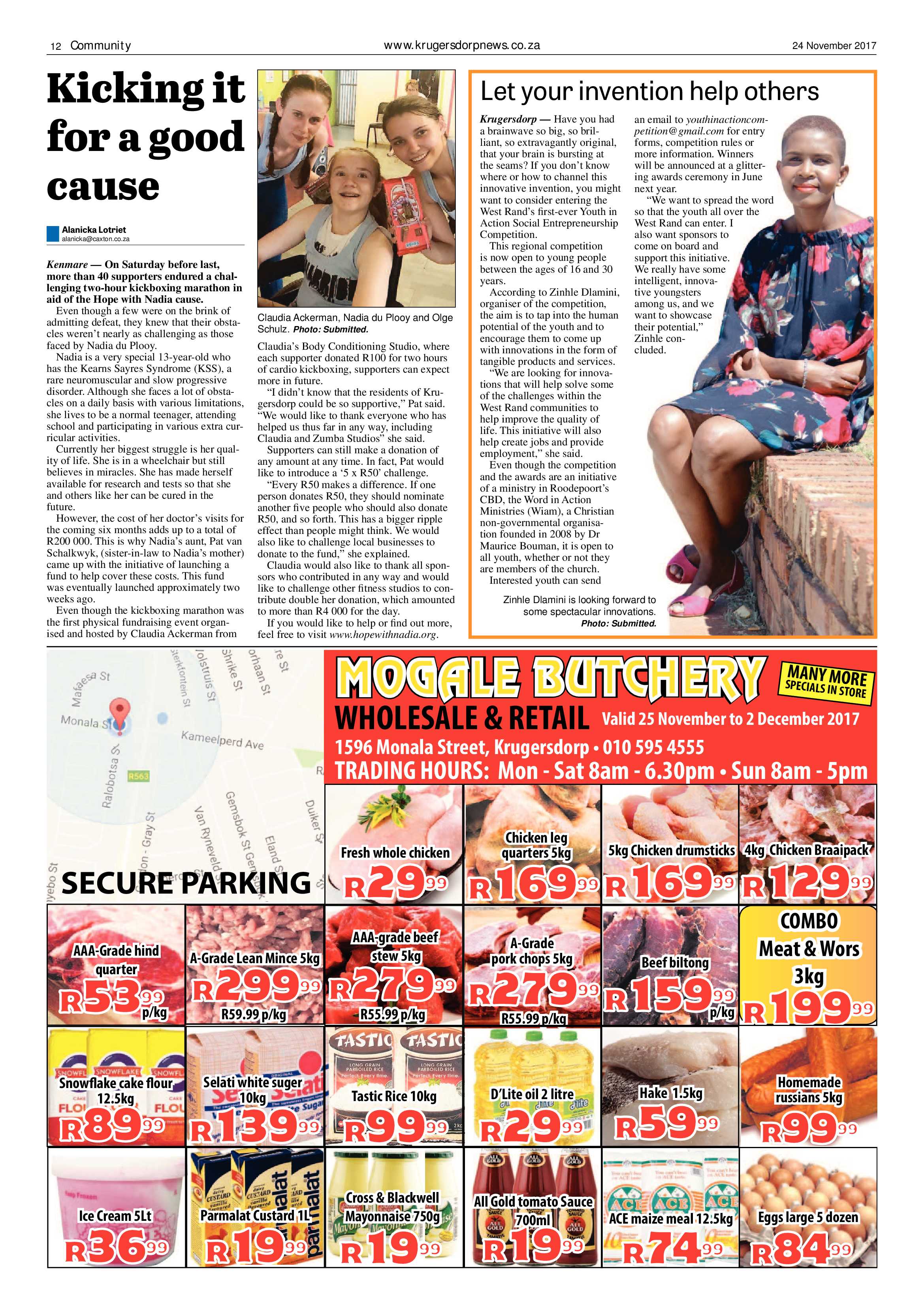 Krugersdorp News 24 November 2017 page 12