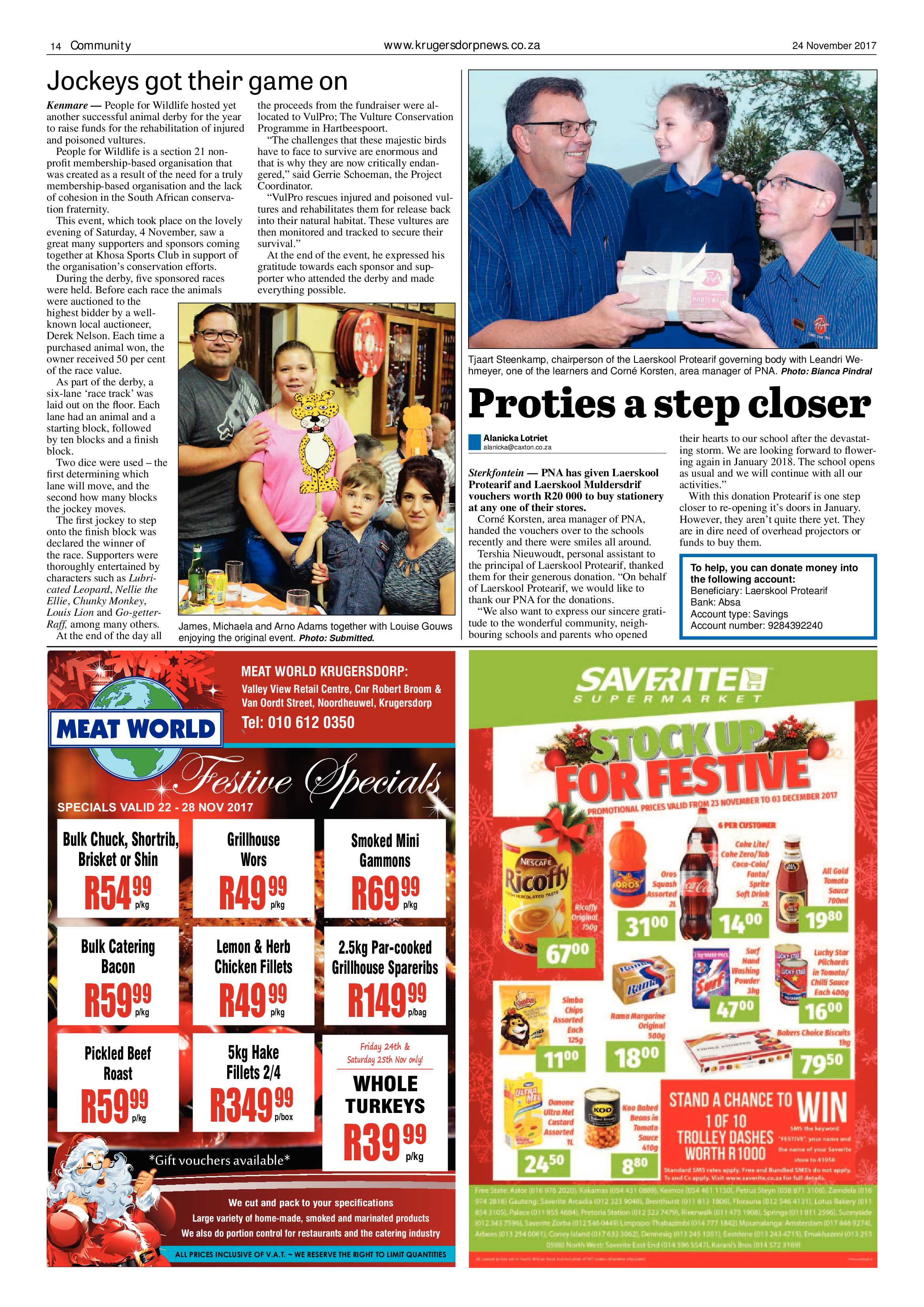 Krugersdorp News 24 November 2017 page 14