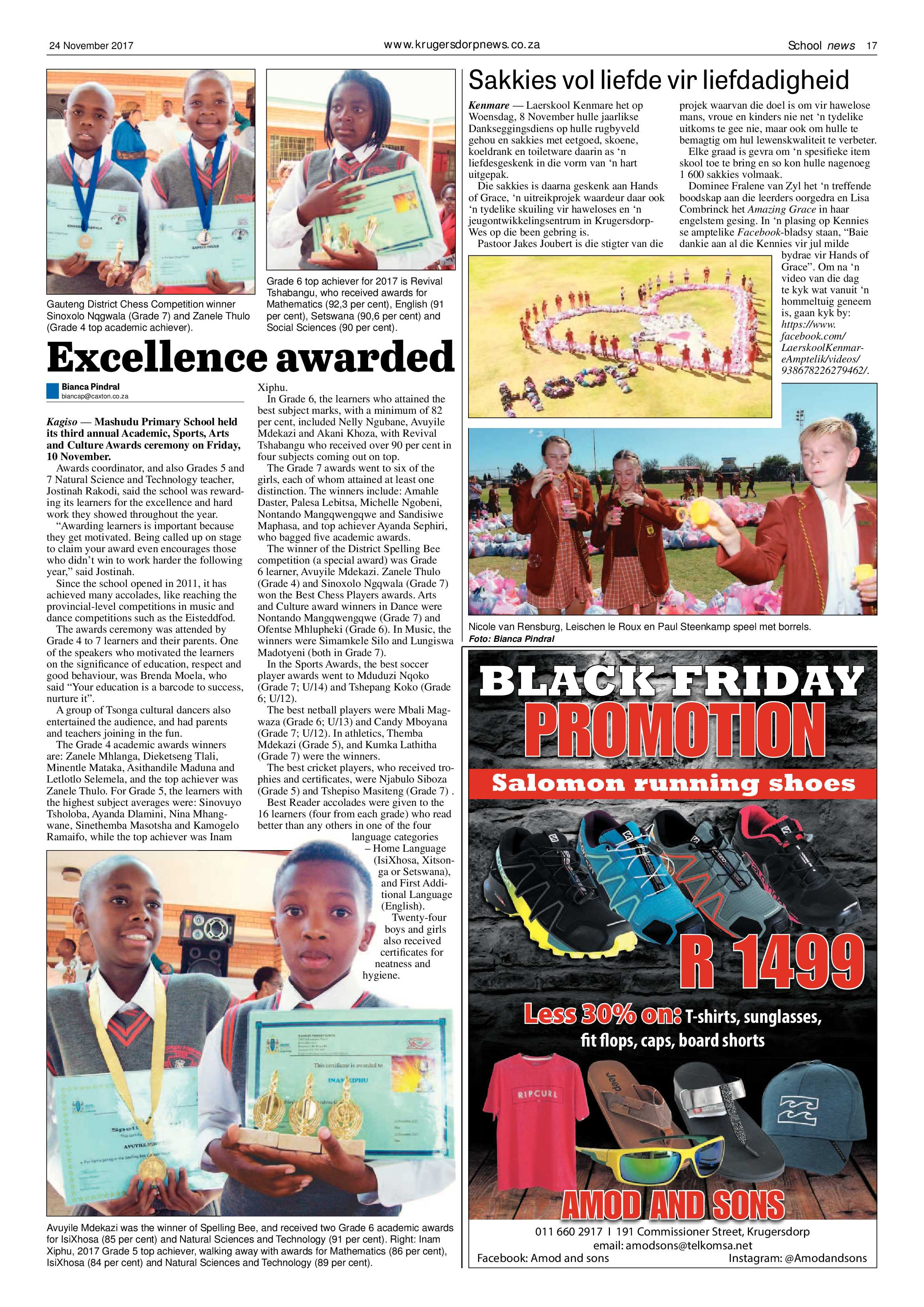 Krugersdorp News 24 November 2017 page 17