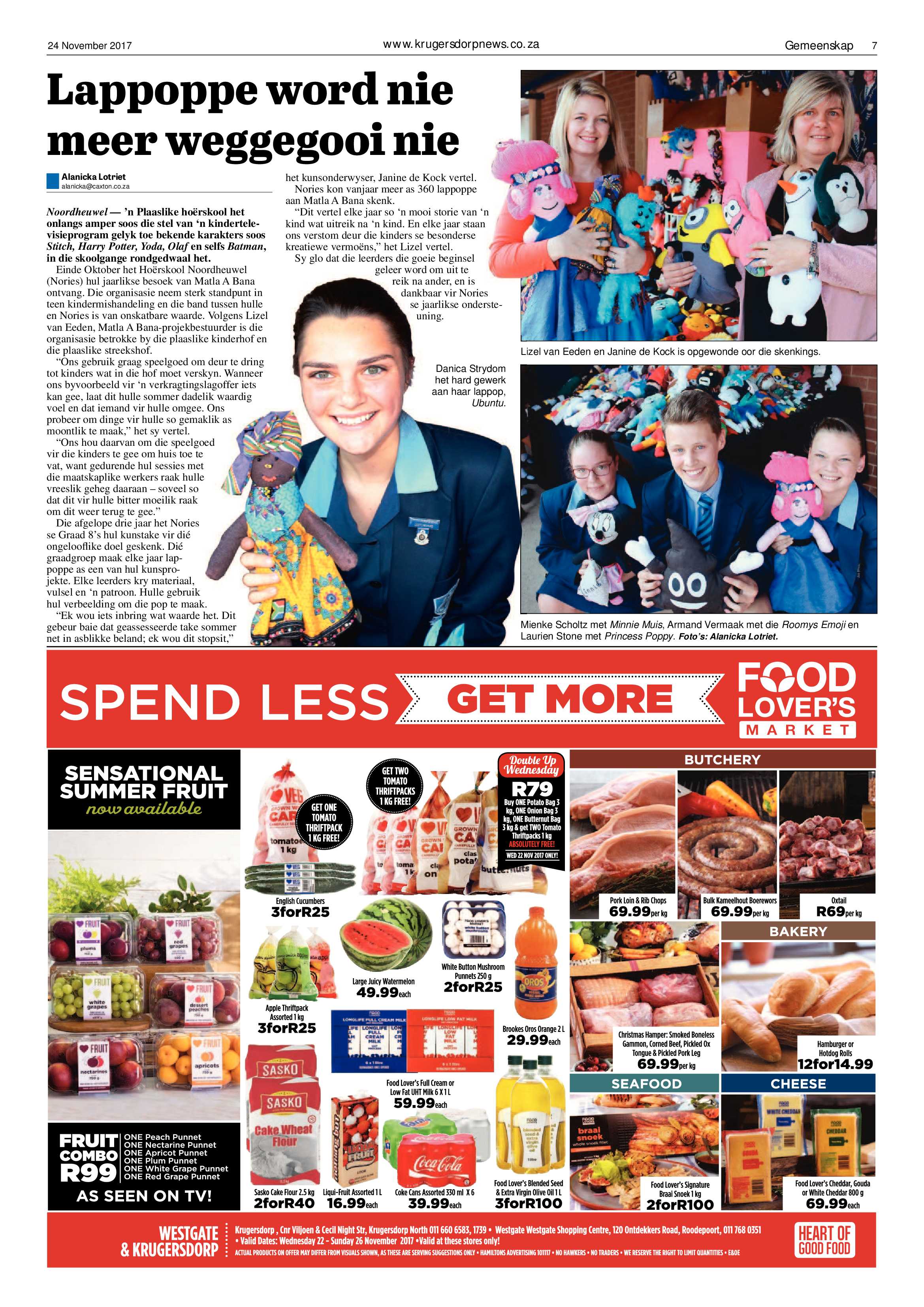 Krugersdorp News 24 November 2017 page 7