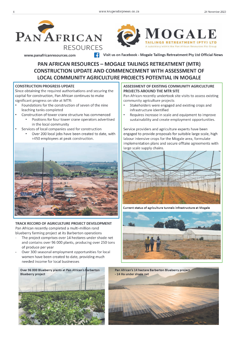 Krugersdorp News 24 November 2023 page 6