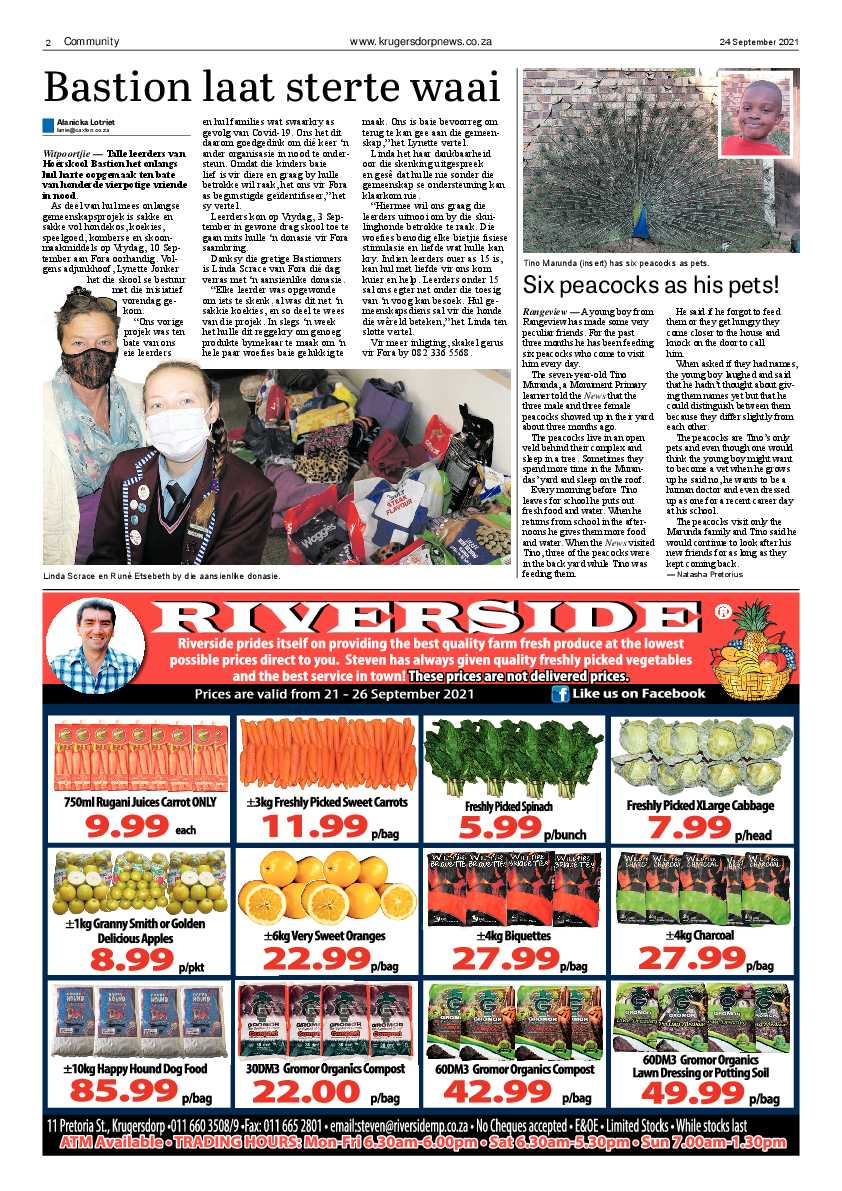 Krugersdorp News 24 September 2021 page 2