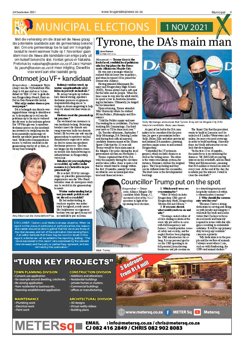 Krugersdorp News 24 September 2021 page 3