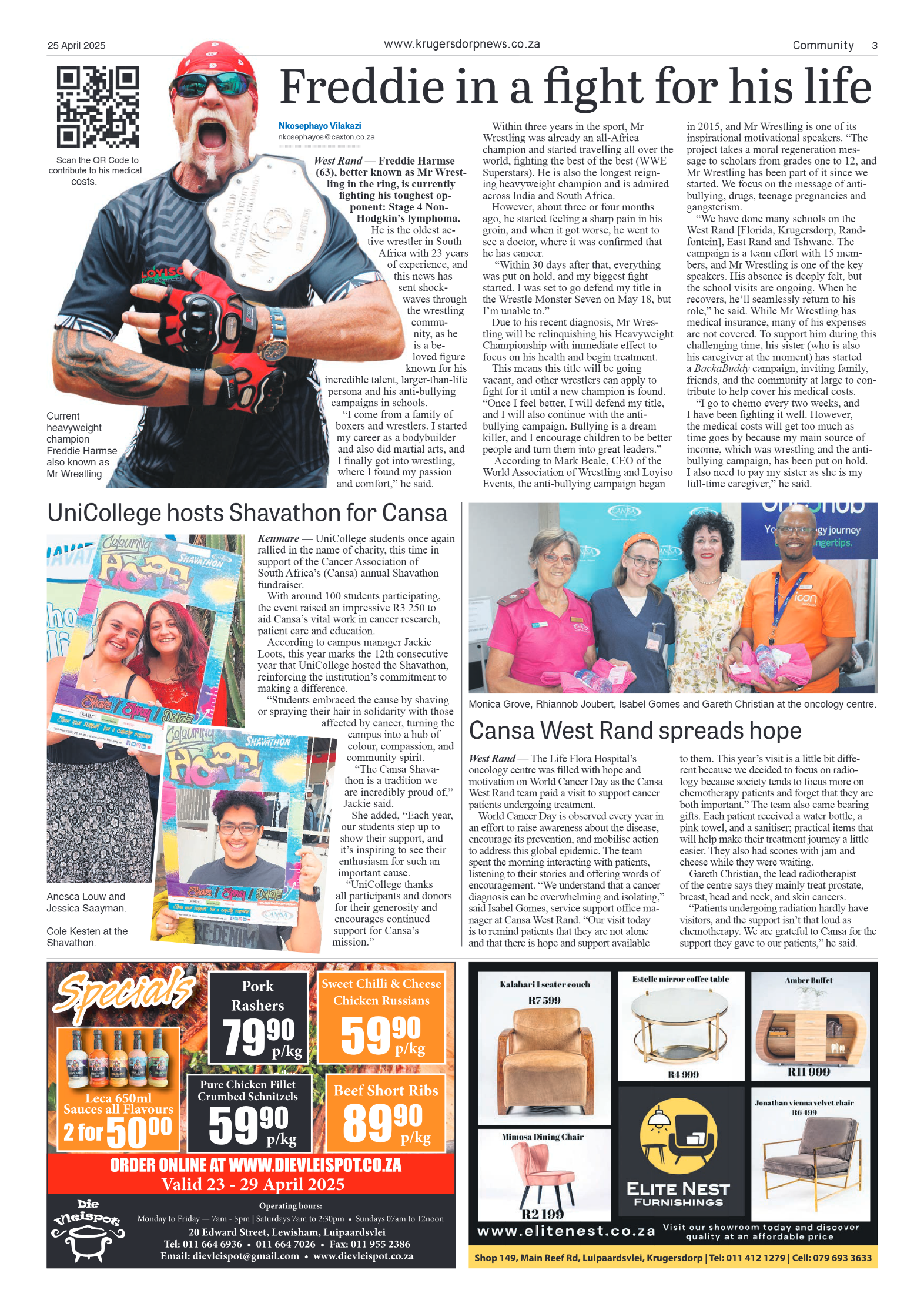 Krugersdorp News 25 April 2025 page 3