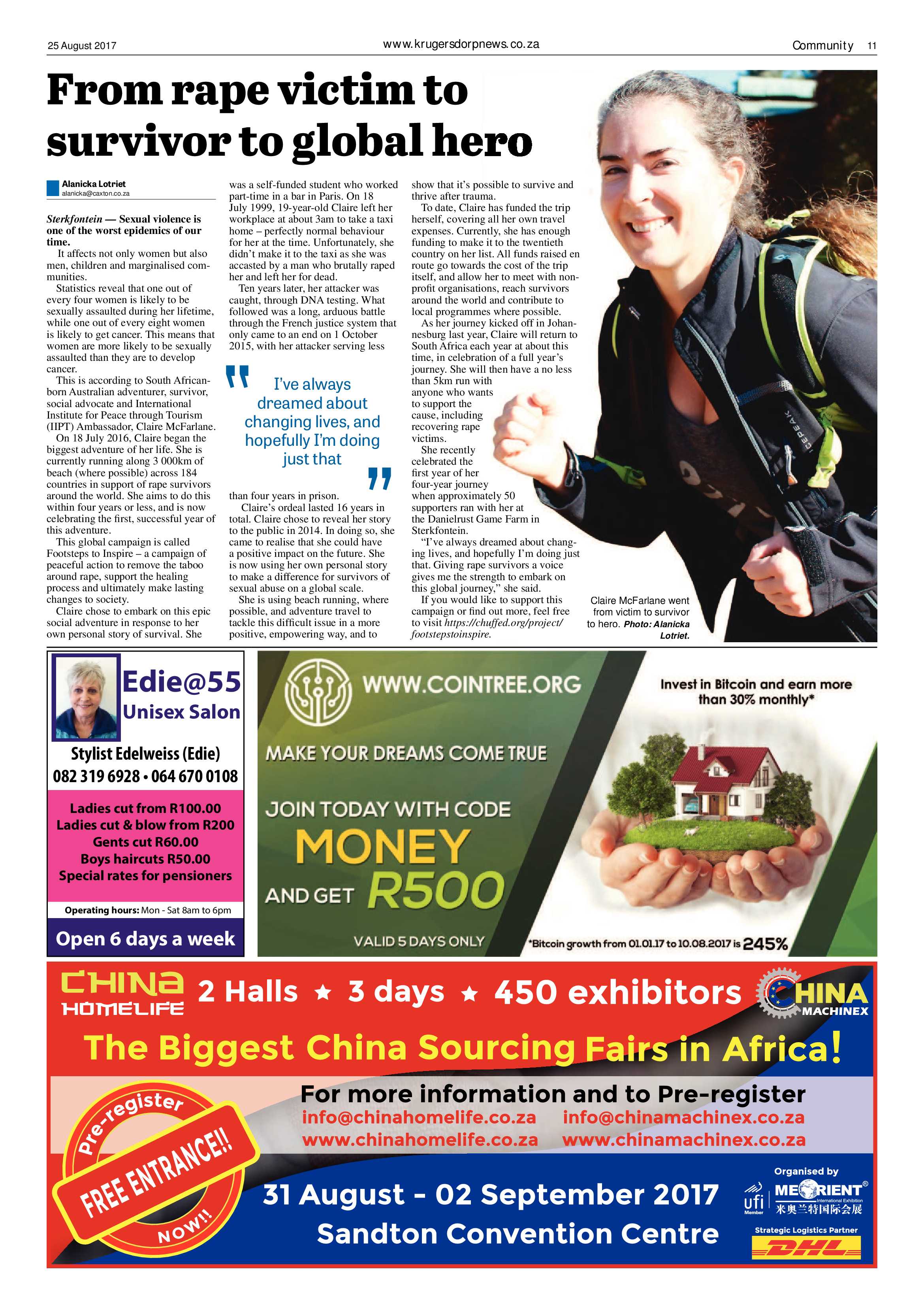 Krugersdorp News 25 August 2017 page 11
