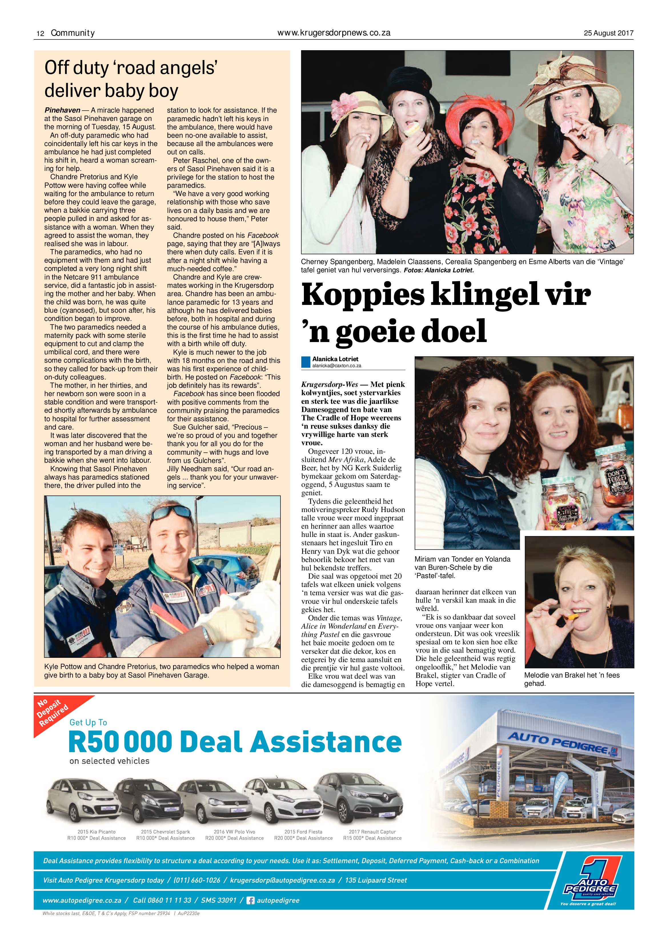 Krugersdorp News 25 August 2017 page 12