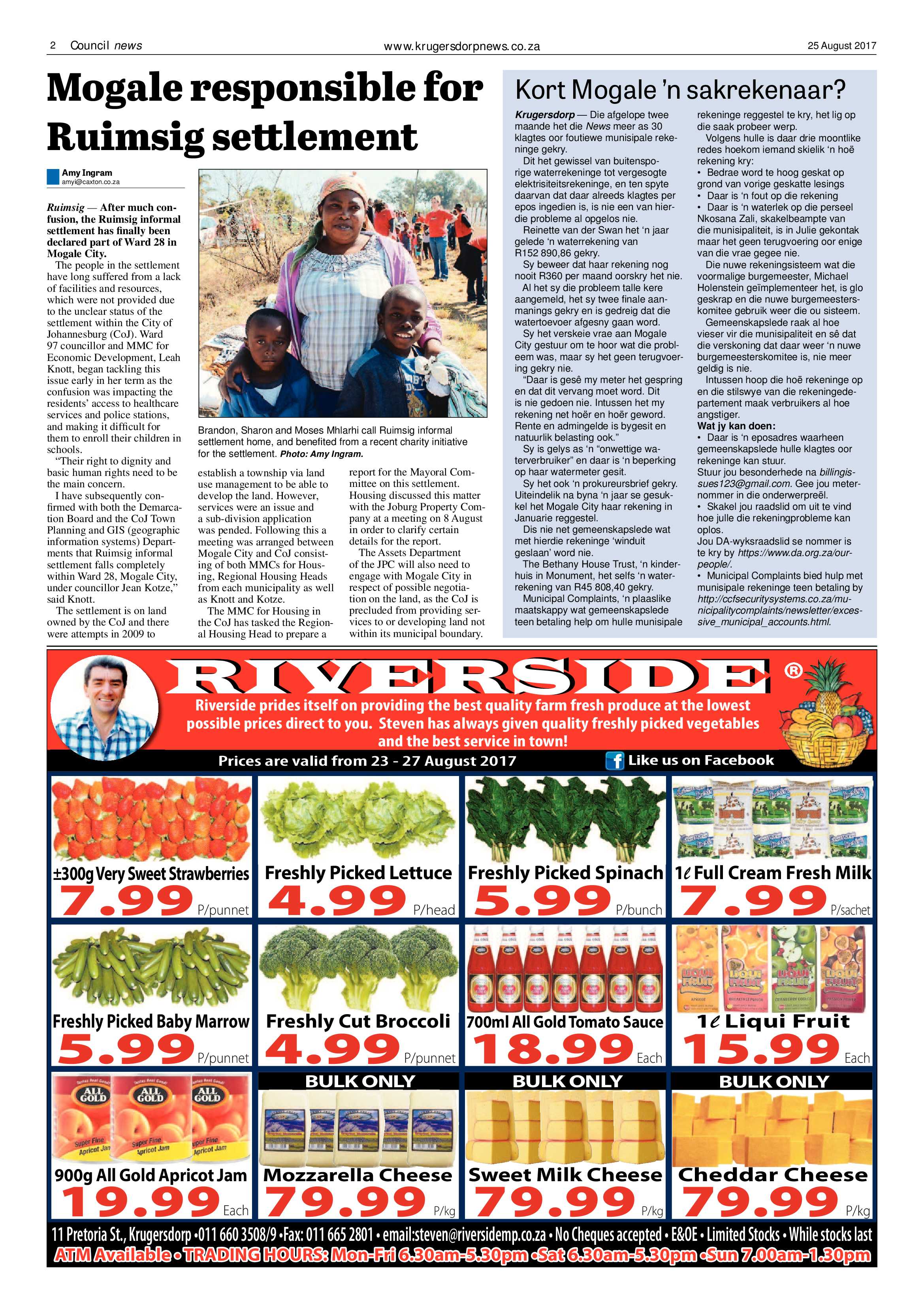 Krugersdorp News 25 August 2017 page 2